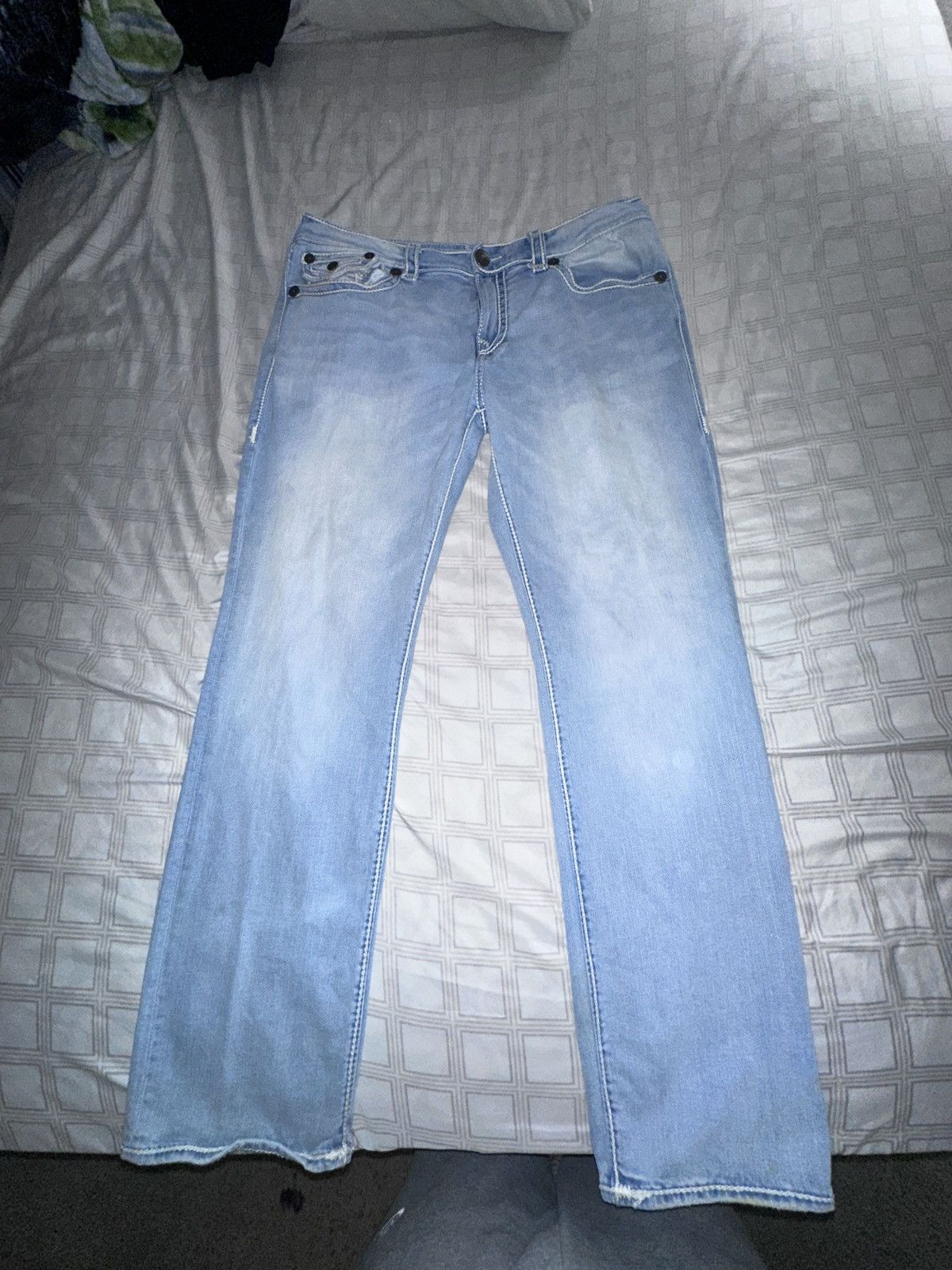 True Religion True Religion Ricky Relaxed Straight Size US 38 / EU 54 - 6 Thumbnail