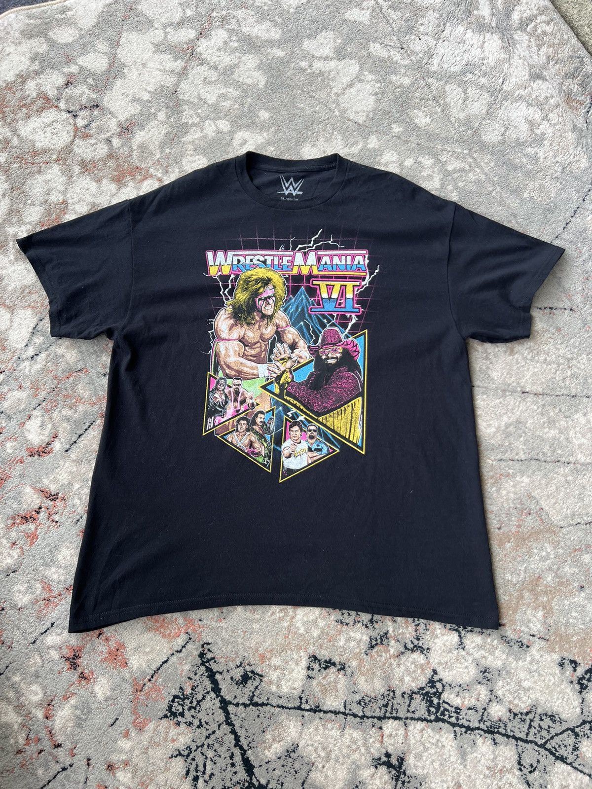 WWE Wrestle Mania VI WWE WWF Tee Size US XL / EU 56 / 4 - 1 Thumbnail