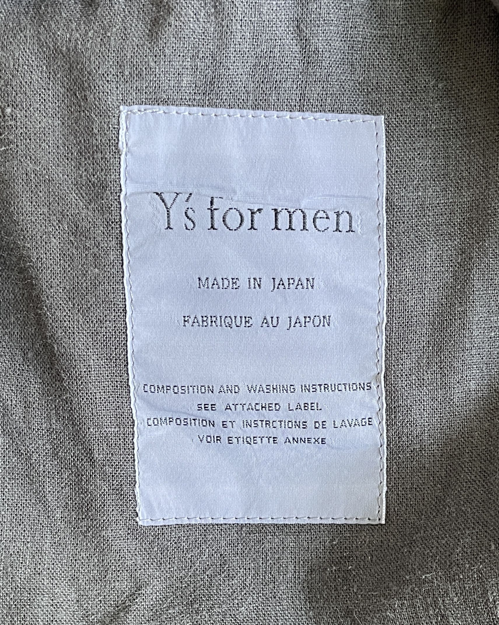 Y's for Men Y's for men Yohji Yamamoto Mainline Vest Size US XXS / EU 40 - 3 Thumbnail