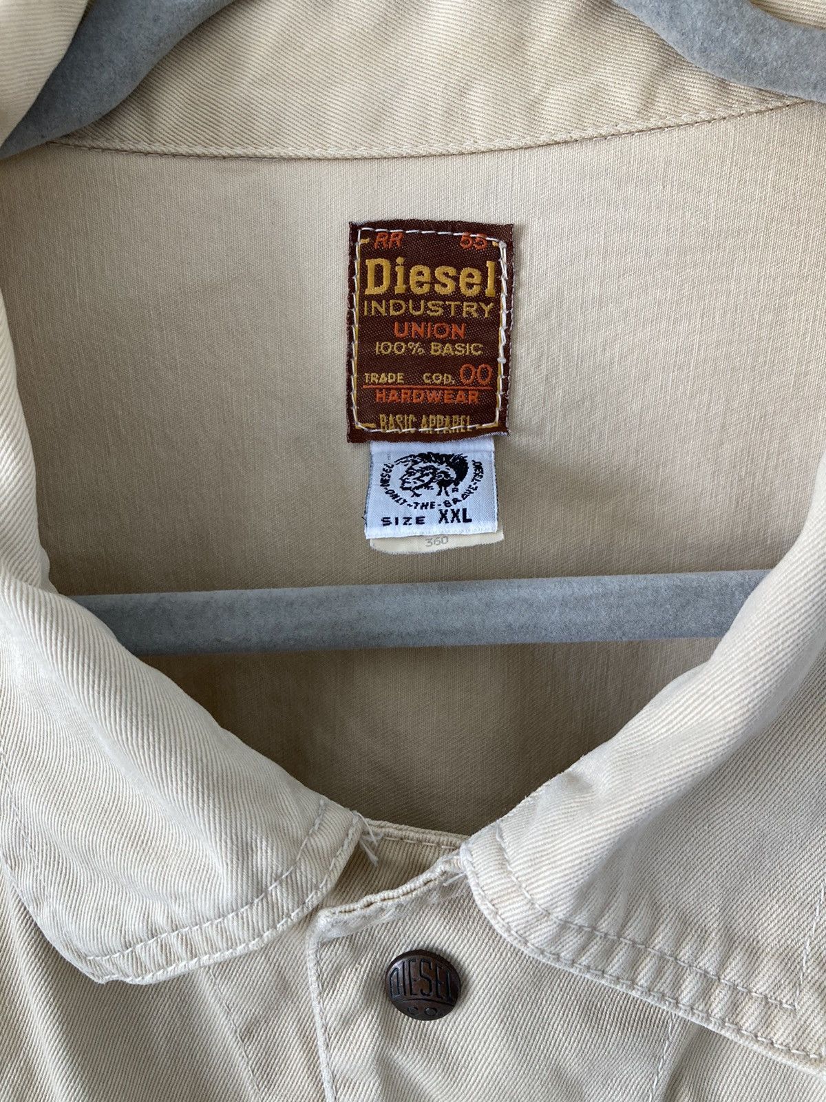 Diesel DIESEL INDUSTRY UNION JACKET Size US XXL / EU 58 / 5 - 6 Thumbnail