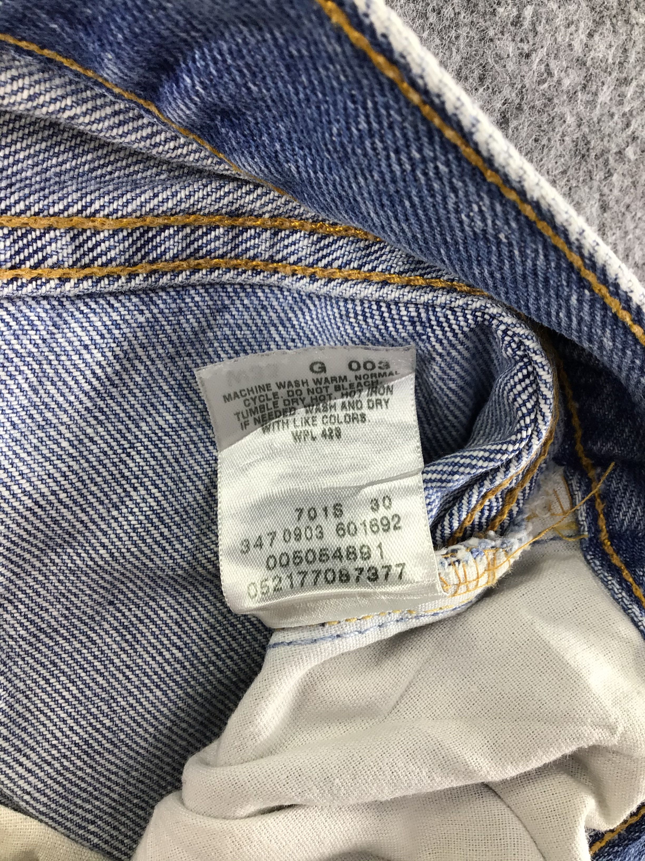 Levi's Vintage Levis 505 Jeans Dirty Stone Wash Denim -J521 Size US 32 / EU 48 - 10 Thumbnail