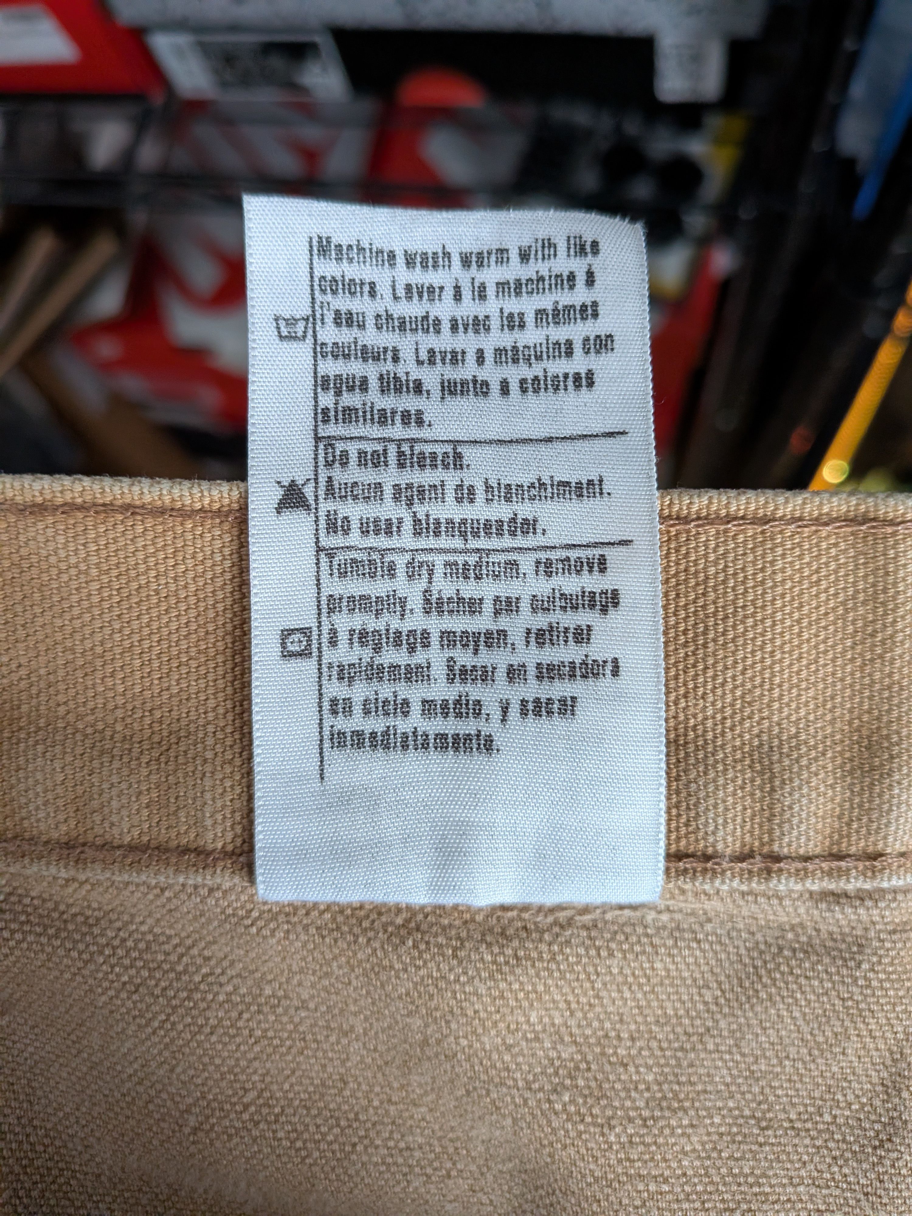 Carhartt Tapered Knee Double Front Work Pants Size US 36 / EU 52 - 9 Thumbnail