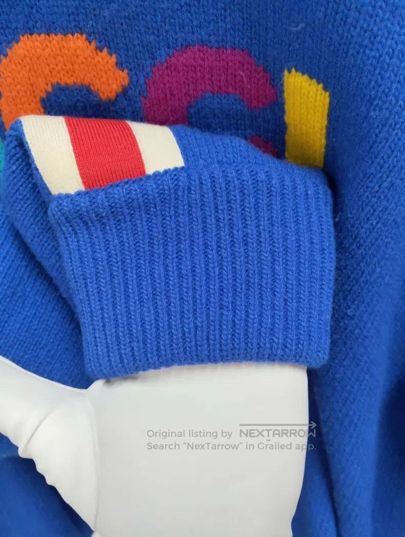 Gucci Gucci Blue sweater Size US S / EU 44-46 / 1 - 4 Thumbnail