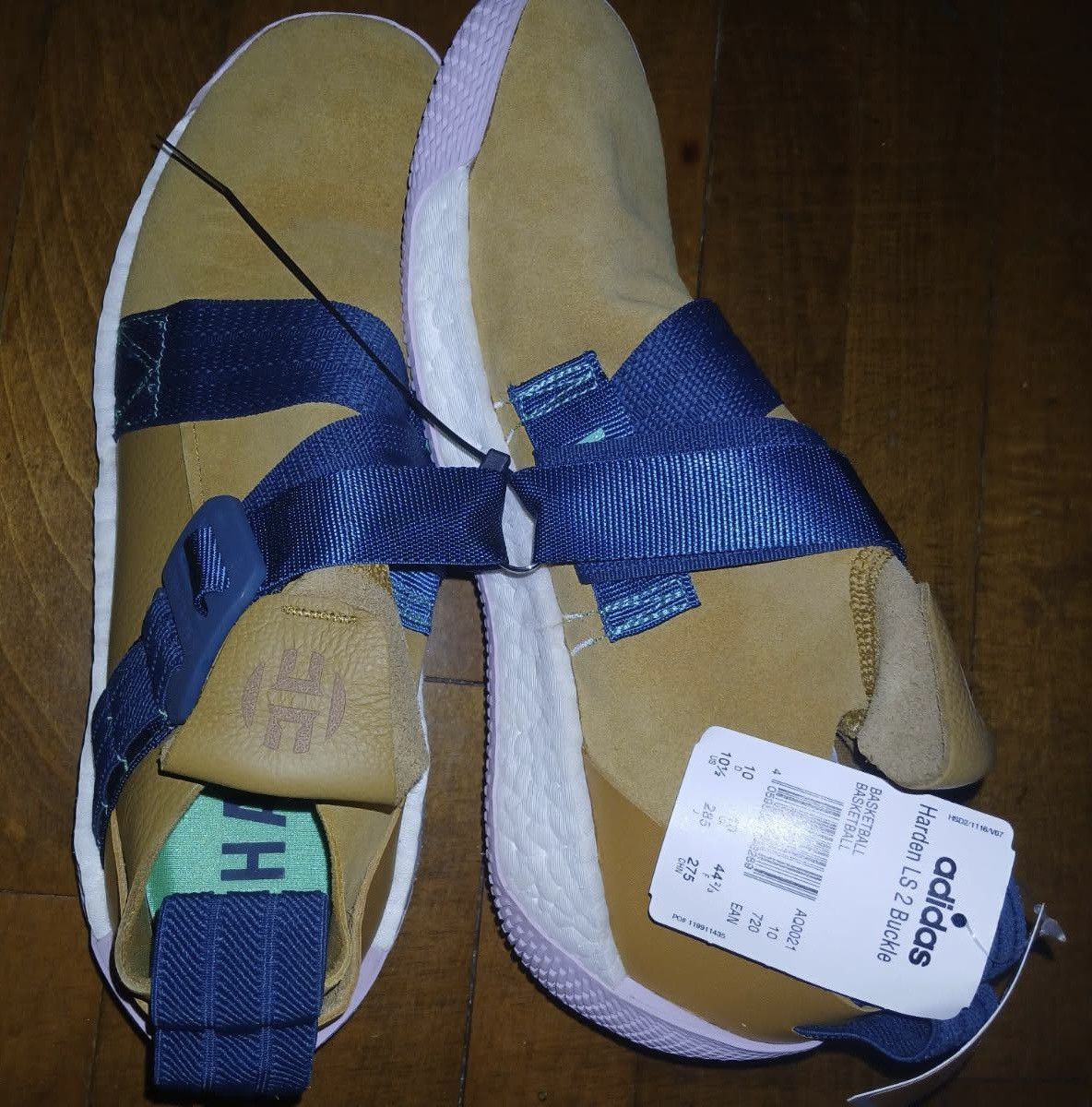 Adidas Adidas James Harden LS Lifestyle 2 Buckle, NEW “Mesa” sz10.5 Size US 10.5 / EU 43-44 - 20 Thumbnail