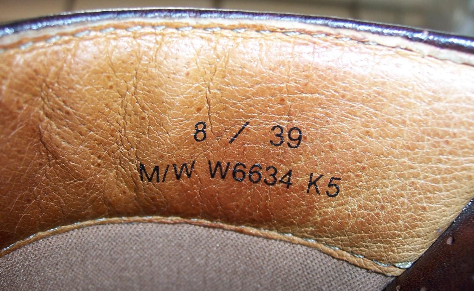 Born Born Women's Sz 8M Leather Wedge Slip-on Clogs/Mules Brown Size US 8 / IT 38 - 7 Thumbnail
