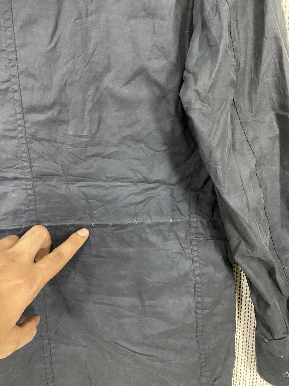 Barbour × Designer × Margaret Howell Barbour for mangaret howell parka black wax jacket Size US M / EU 48-50 / 2 - 8 Thumbnail