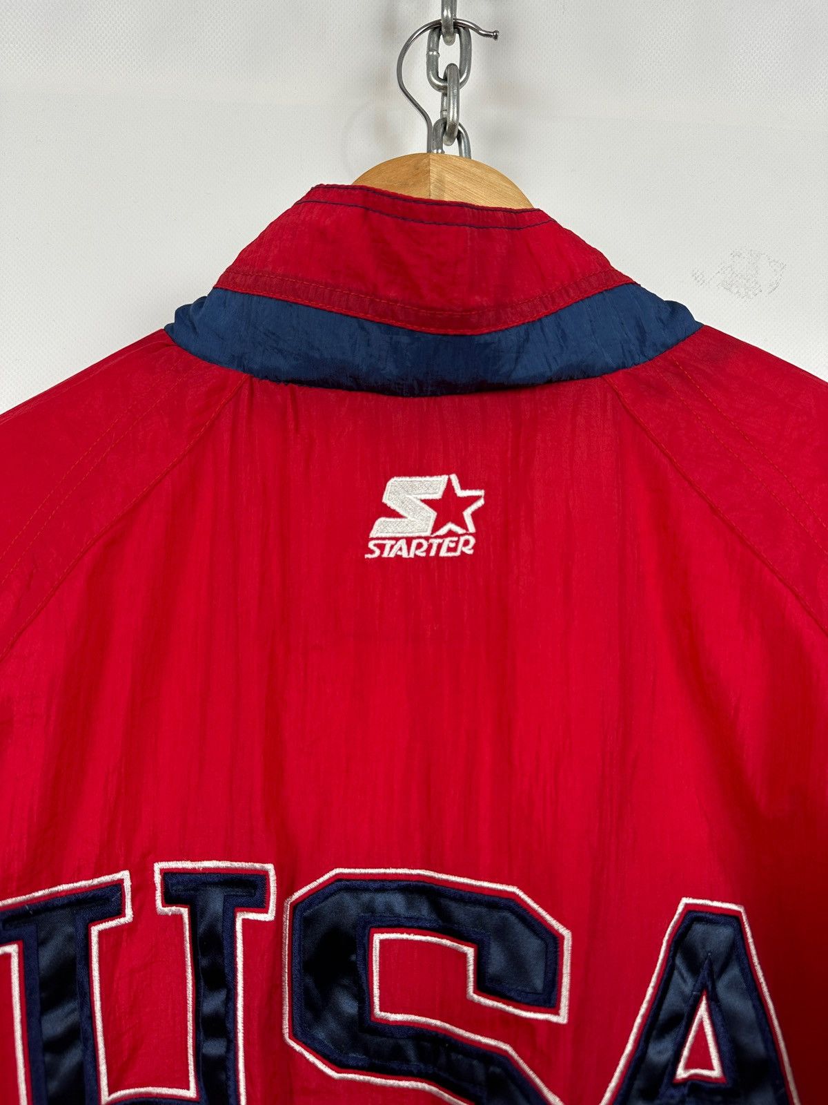 Starter 1996 Vintage Starter Atlanta Olympic Games Jacket Size US XL / EU 56 / 4 - 17 Thumbnail