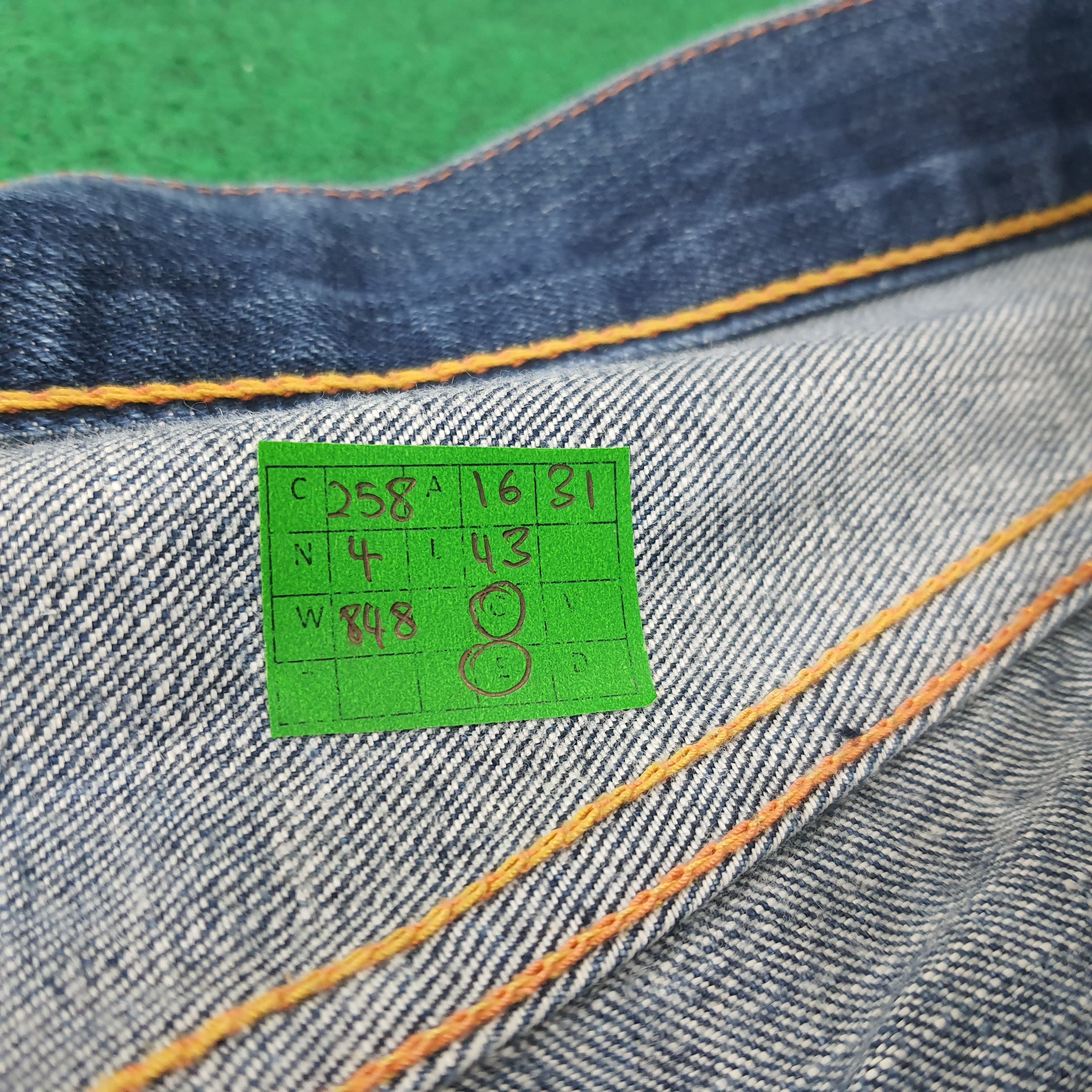 Evisu Vintage Evisu Japan Embroidery Custom Daicock Jeans C258N4 Size US 33 - 9 Thumbnail