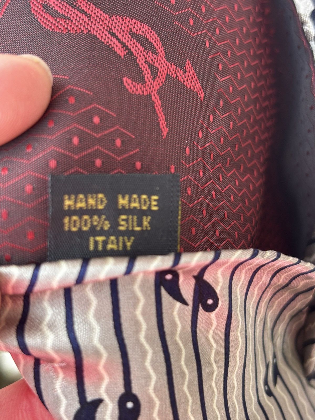 Yves Saint Laurent Yves Saint Laurent Vintage Silk Tie (1990s) Size ONE SIZE - 7 Thumbnail
