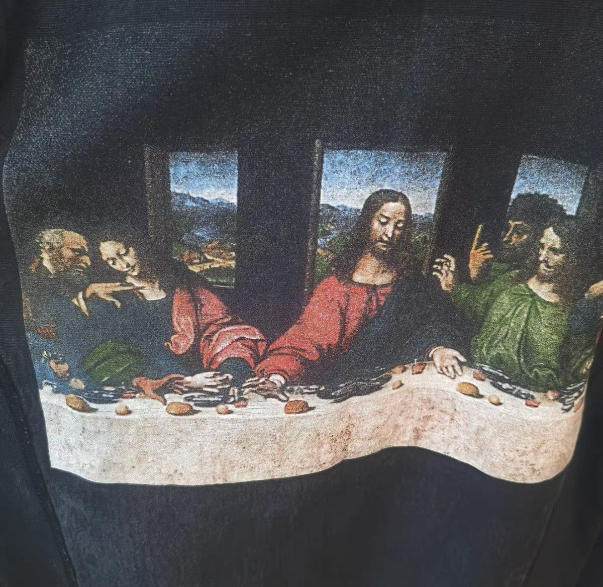 Supreme Supreme 12fw the last supper hooded pullover hood Size US M / EU 48-50 / 2 - 2 Thumbnail