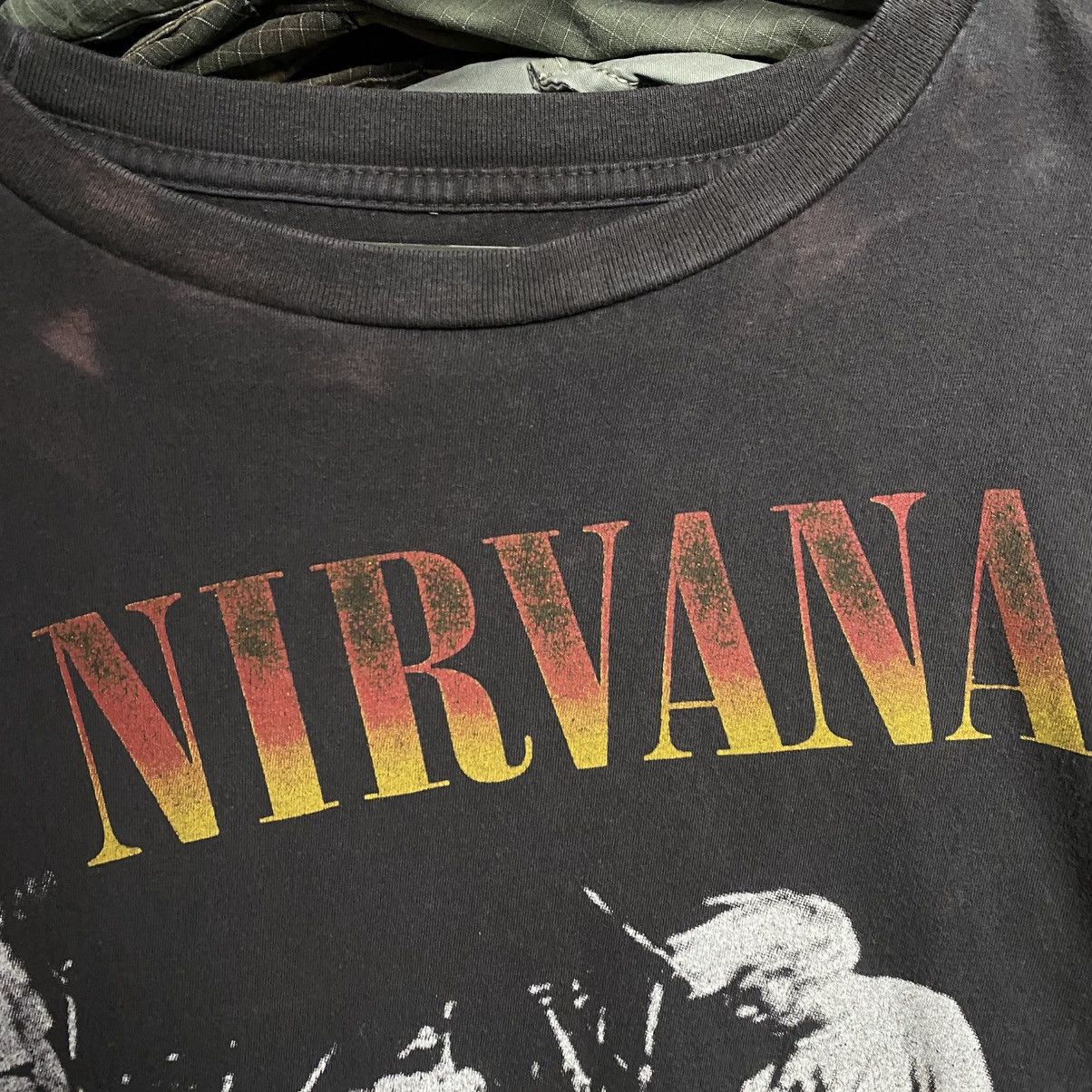 Band Tees Vintage Nirvana Big Logo 2000’s Curt Cobain Tee size M Size US M / EU 48-50 / 2 - 3 Thumbnail