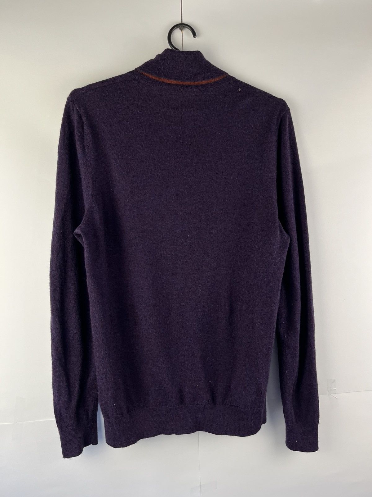 William Hunt William Hunt Luxury Merino Wool Turtleneck Sweater Jumper Size US L / EU 52-54 / 3 - 5 Thumbnail