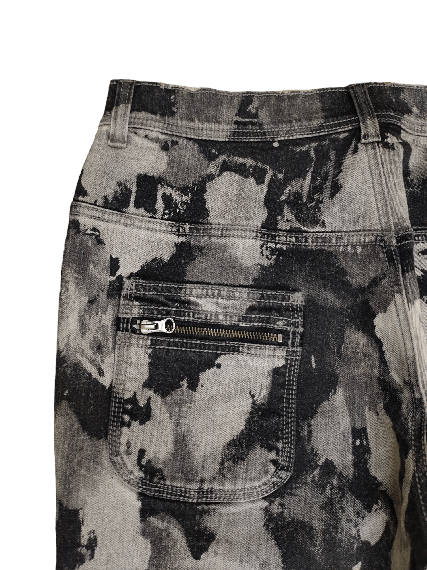 Hysteric Glamour × Undercover Vintage Y2k Allix Design Acid Wash Baggy Jeans Jnco Style Size US 32 / EU 48 - 13 Thumbnail
