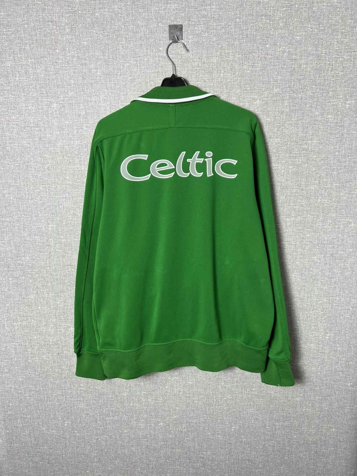 Nike Rare 2012/13 Nike Celtic Football Track Top Training Jacket Size US XL / EU 56 / 4 - 15 Thumbnail