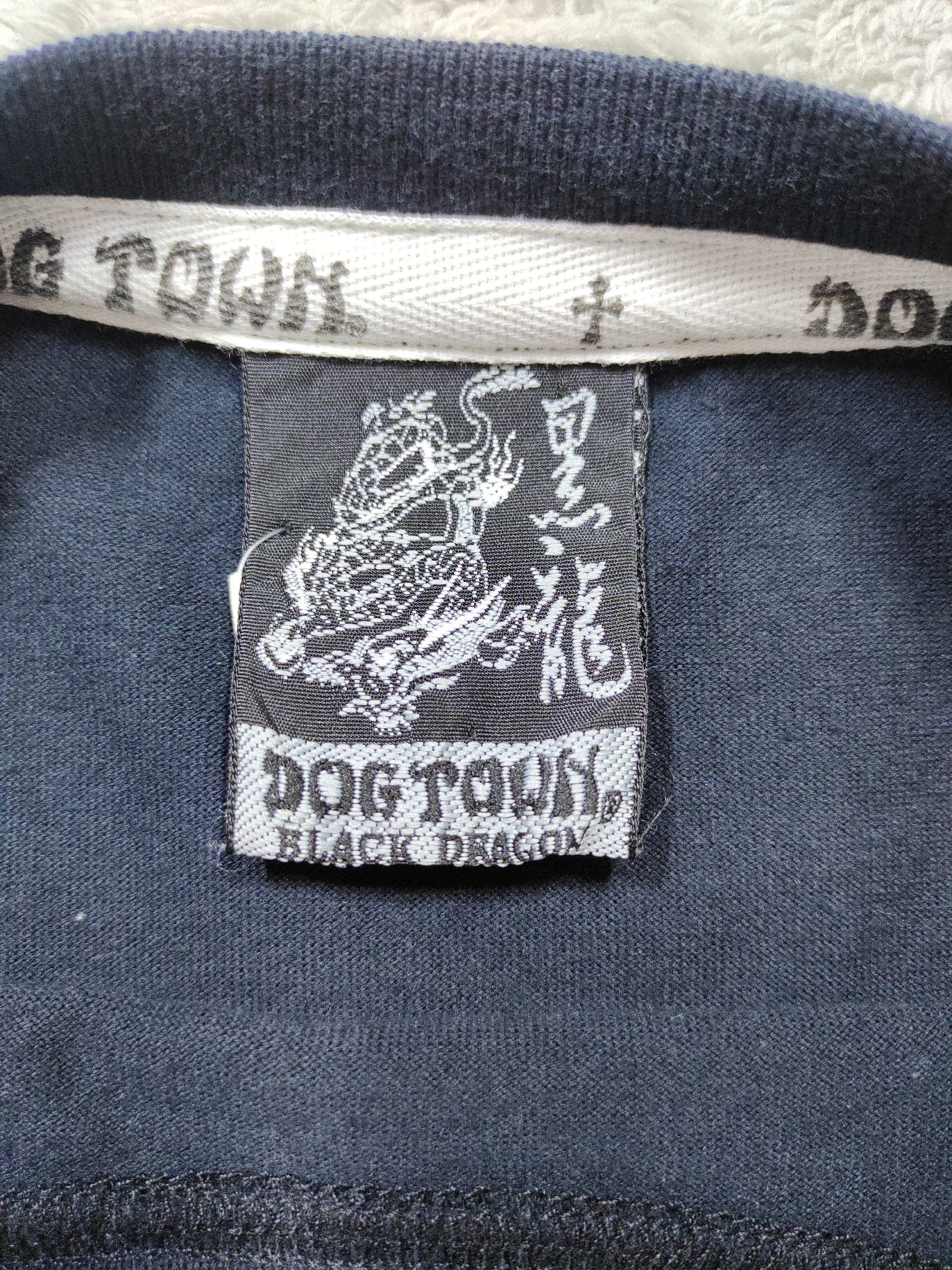 Dogtown × Powell Peralta × Vintage VINTAGE FADED Y2K DOG TOWN BLACK DRAGON T SHIRT Size US XL / EU 56 / 4 - 6 Thumbnail