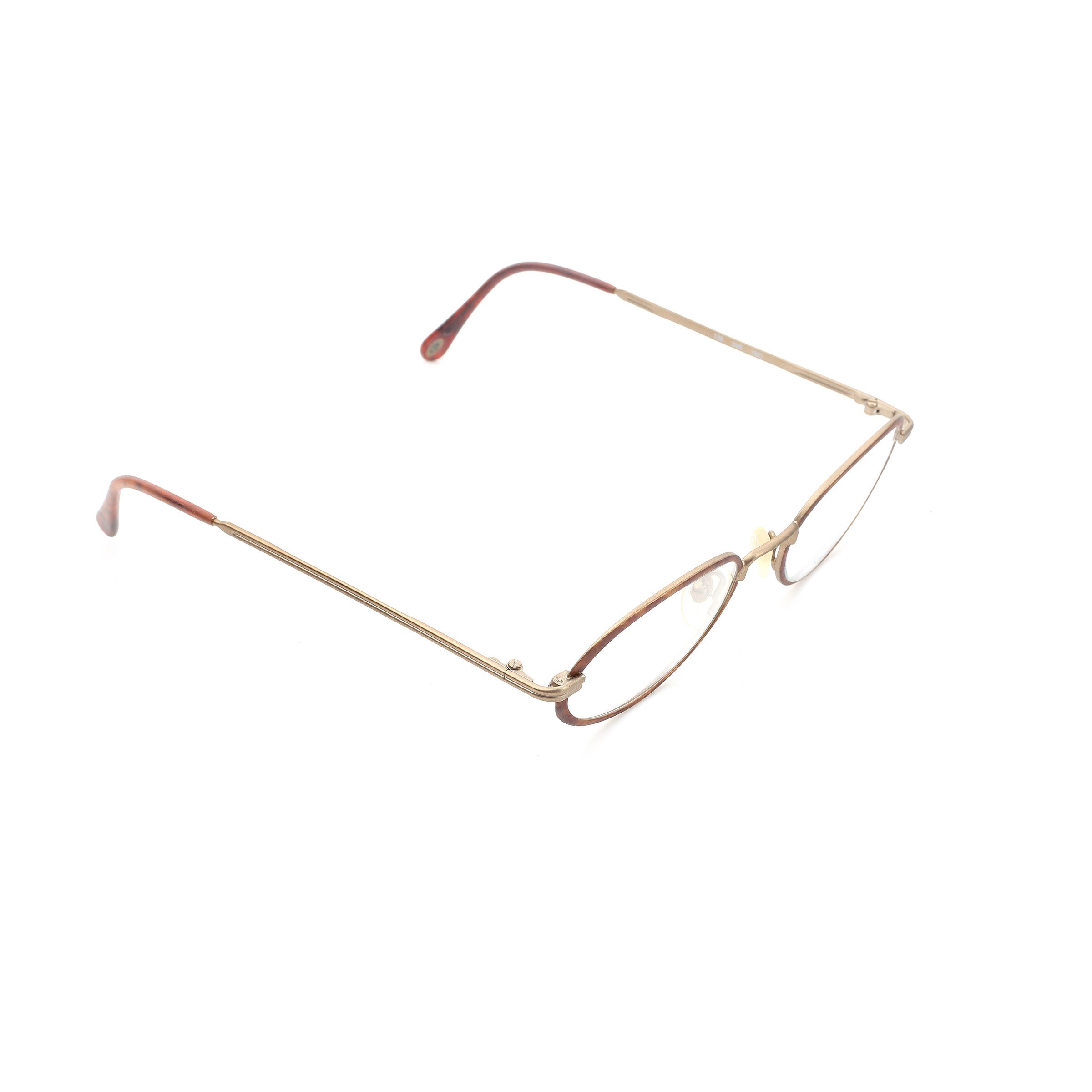 Polo Ralph Lauren Ralph Lauren '90s Gold Dark Havana Oval Glasses Size ONE SIZE - 2 Thumbnail