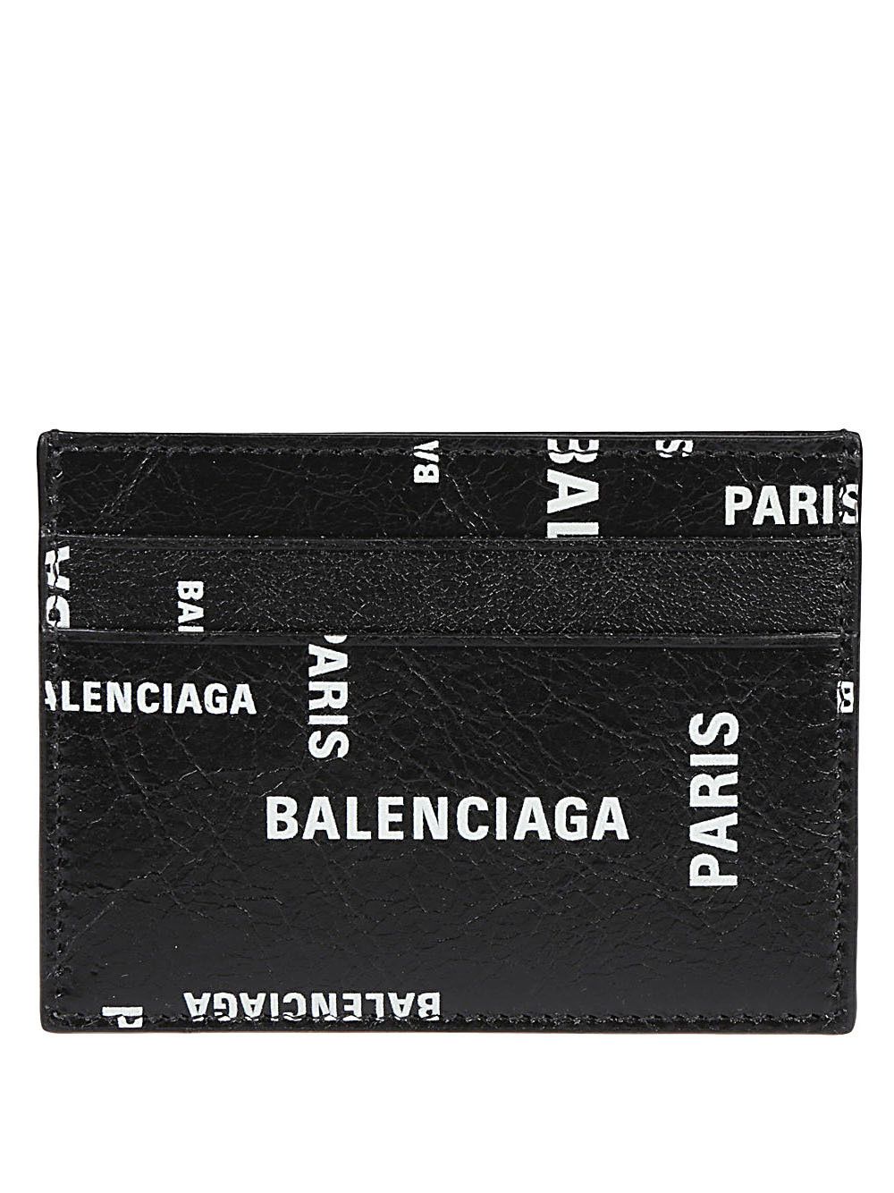 Balenciaga o1in1g1024 Size : OS / Cash Card Holder Bal Paris Allover Size ONE SIZE - 2 Thumbnail