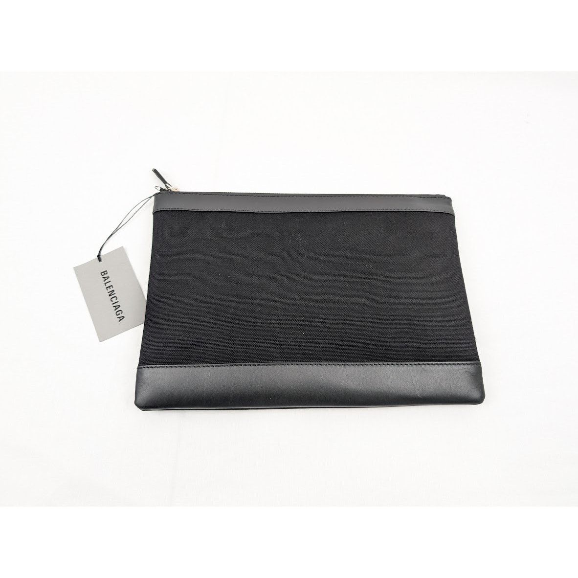 Balenciaga o1rshd1 Size: OS / Toile De Coton Navy Money Clip Case Noir Size ONE SIZE - 8 Thumbnail