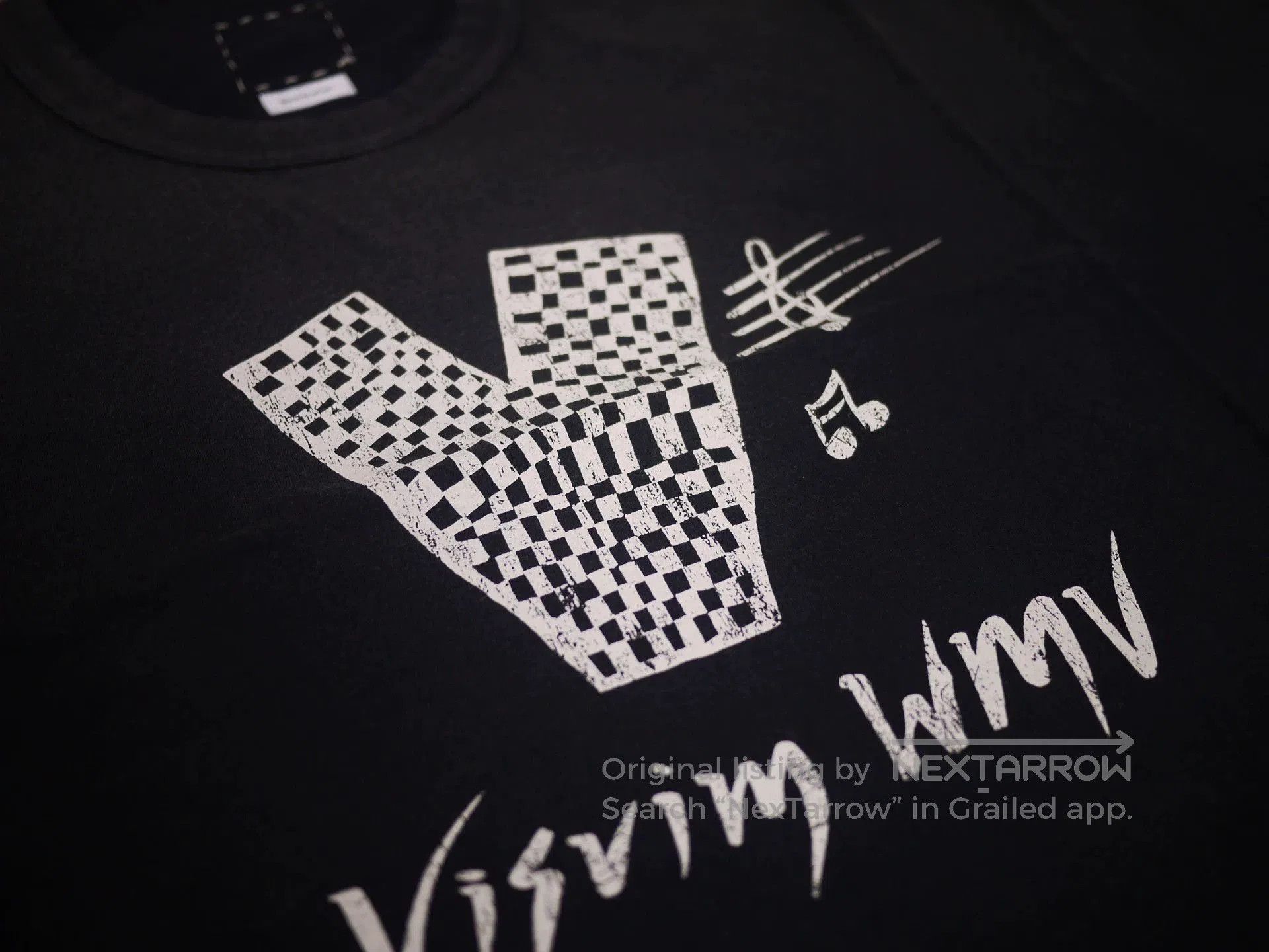 Visvim Black Graphic Short Sleeve T-Shirt XXL. Size US XXL / EU 58 / 5 - 4 Thumbnail