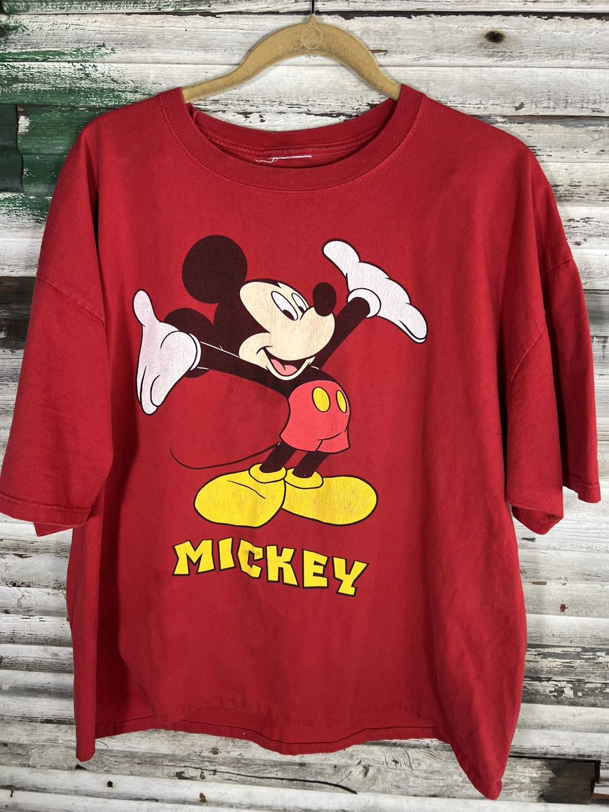 Disney × Vintage Vintage Mickey Mouse Disney Shirt Size US XXL / EU 58 / 5 - 3 Thumbnail