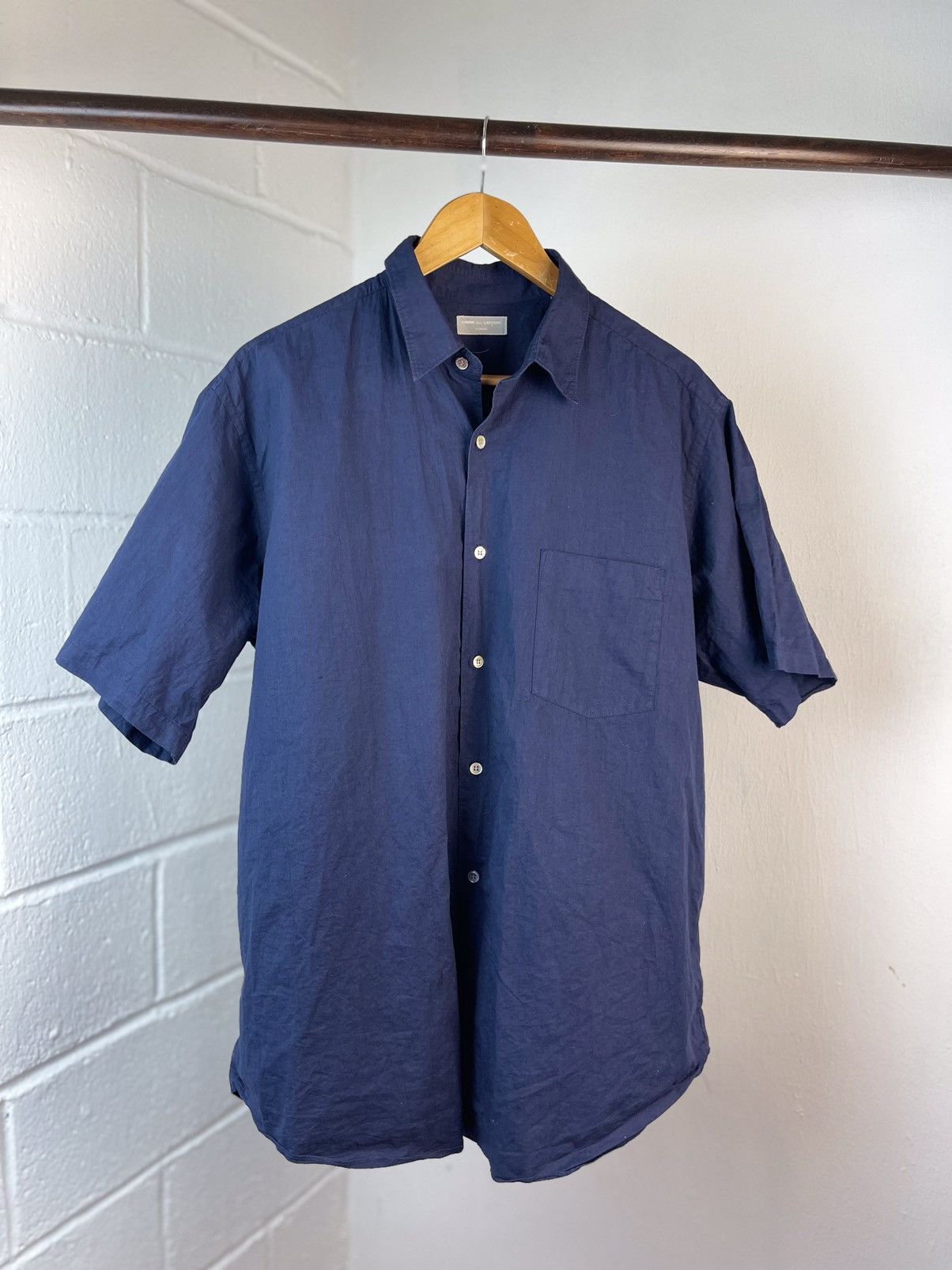 Comme des Garcons Homme 2000s Comme Des Garçons Homme Button Ups Shirt Size US XL / EU 56 / 4 - 1 Thumbnail