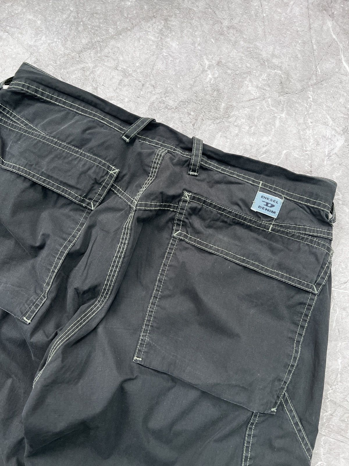 Designer × Diesel × Vintage Vintage Diesel Pants rare hype baggy jeans Size US 31 - 13 Thumbnail