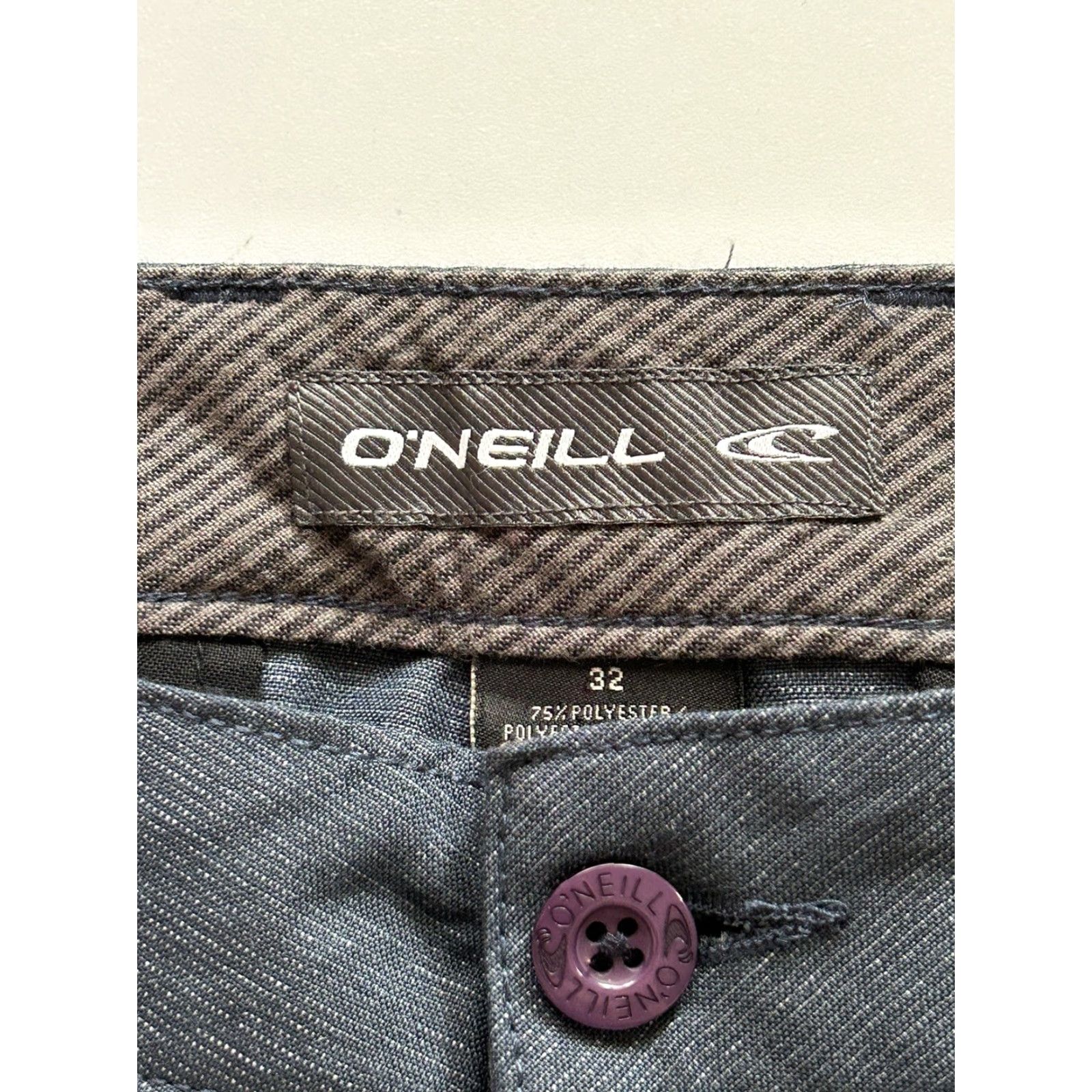 O'Neill O'Neill Men Navy Blue Chino Shorts 32 Size Regular Mens Blue Chino 32 Size US 32 / EU 48 - 4 Thumbnail
