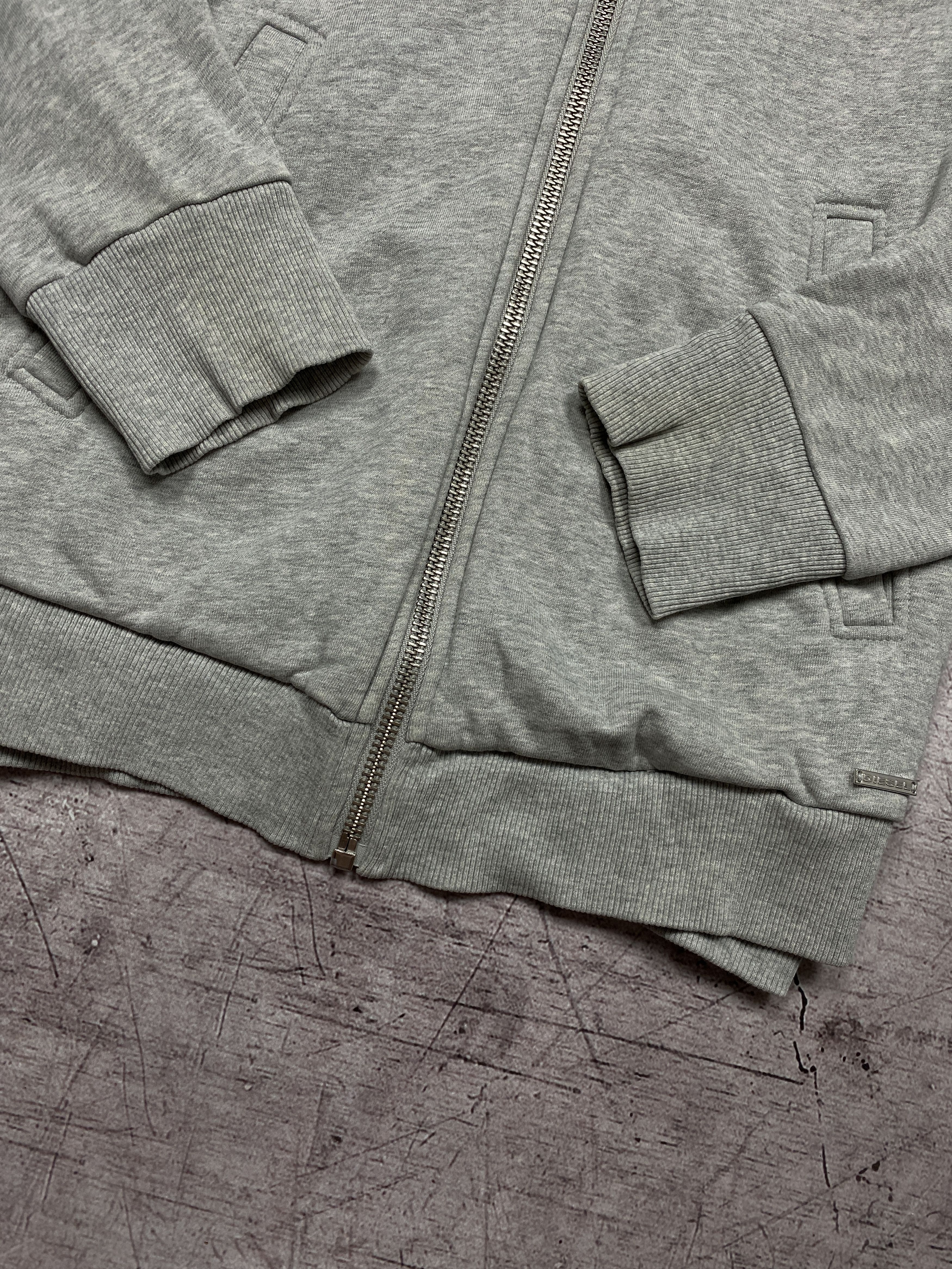 Diesel × Vintage Diesel Vintage Mens Zip Hoodie Size US XL / EU 56 / 4 - 6 Thumbnail