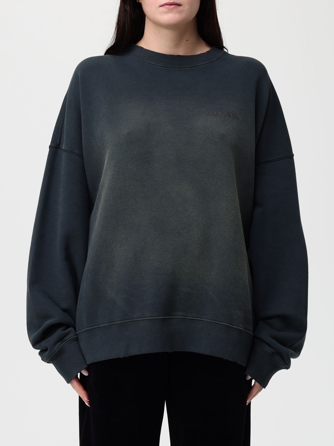 Golden Goose Golden Goose Sweatshirt Woman Black Size L / US 10 / IT 46 - 1 Thumbnail