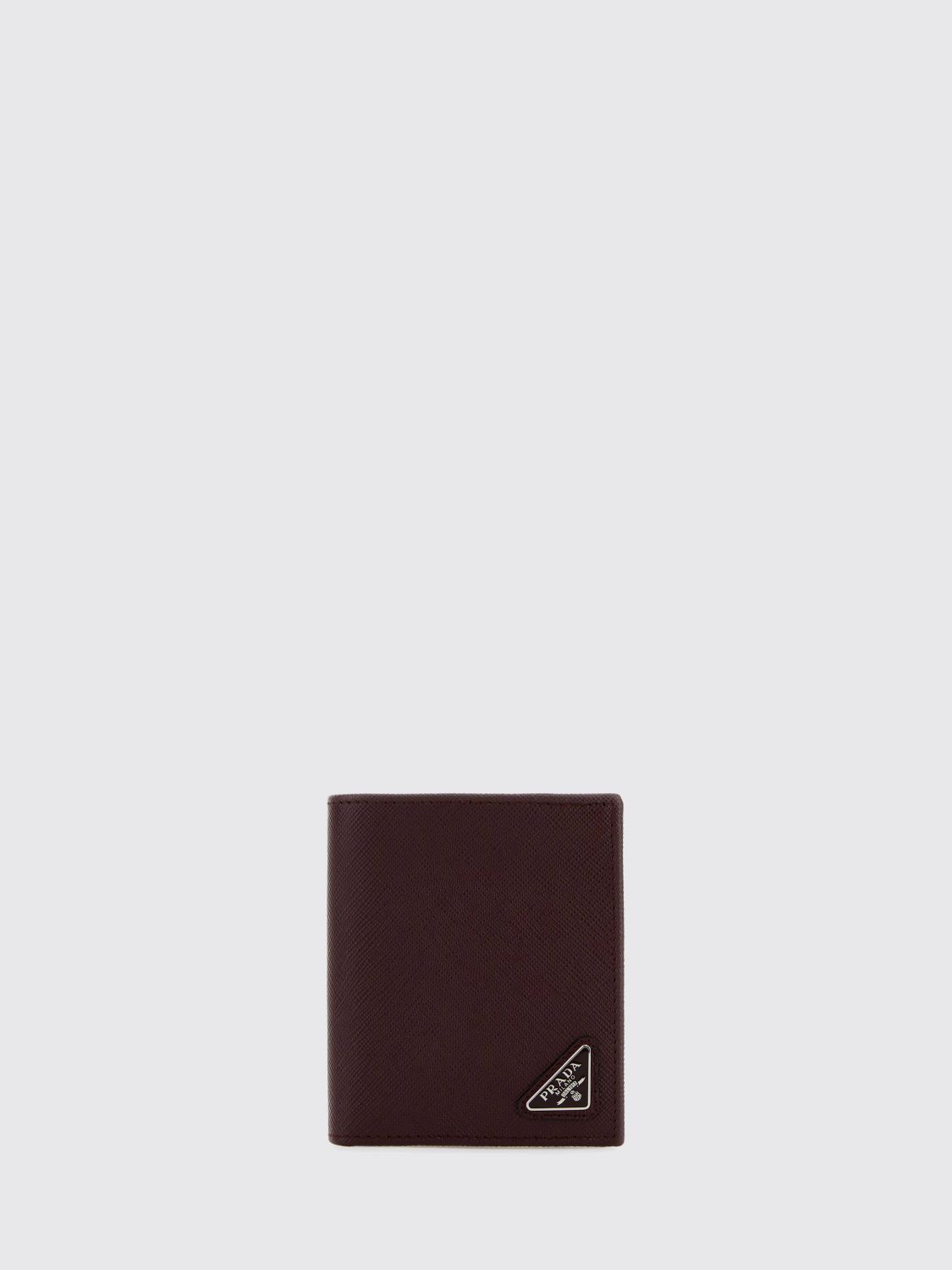 Prada Prada Wallet Men Burgundy Size ONE SIZE - 1 Preview