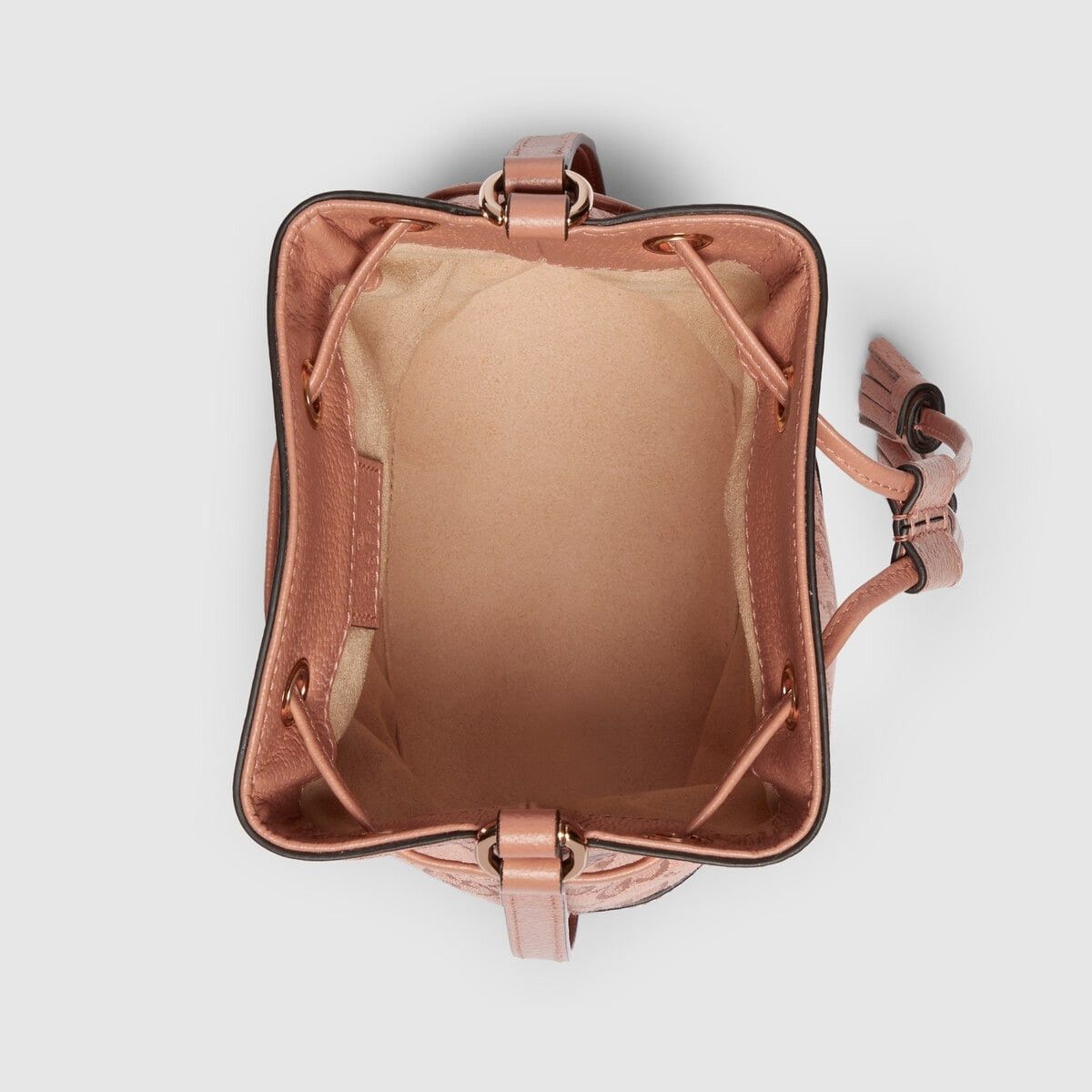Gucci o1s1wg110125 Size: OS / Ophidia GG Mini Bucket Bag in Pink Size ONE SIZE - 9 Thumbnail