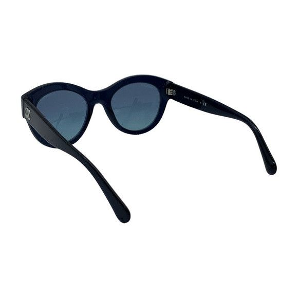 Chanel Chanel 5371 Dark Blue Oversized Sunglasses Size ONE SIZE - 7 Thumbnail