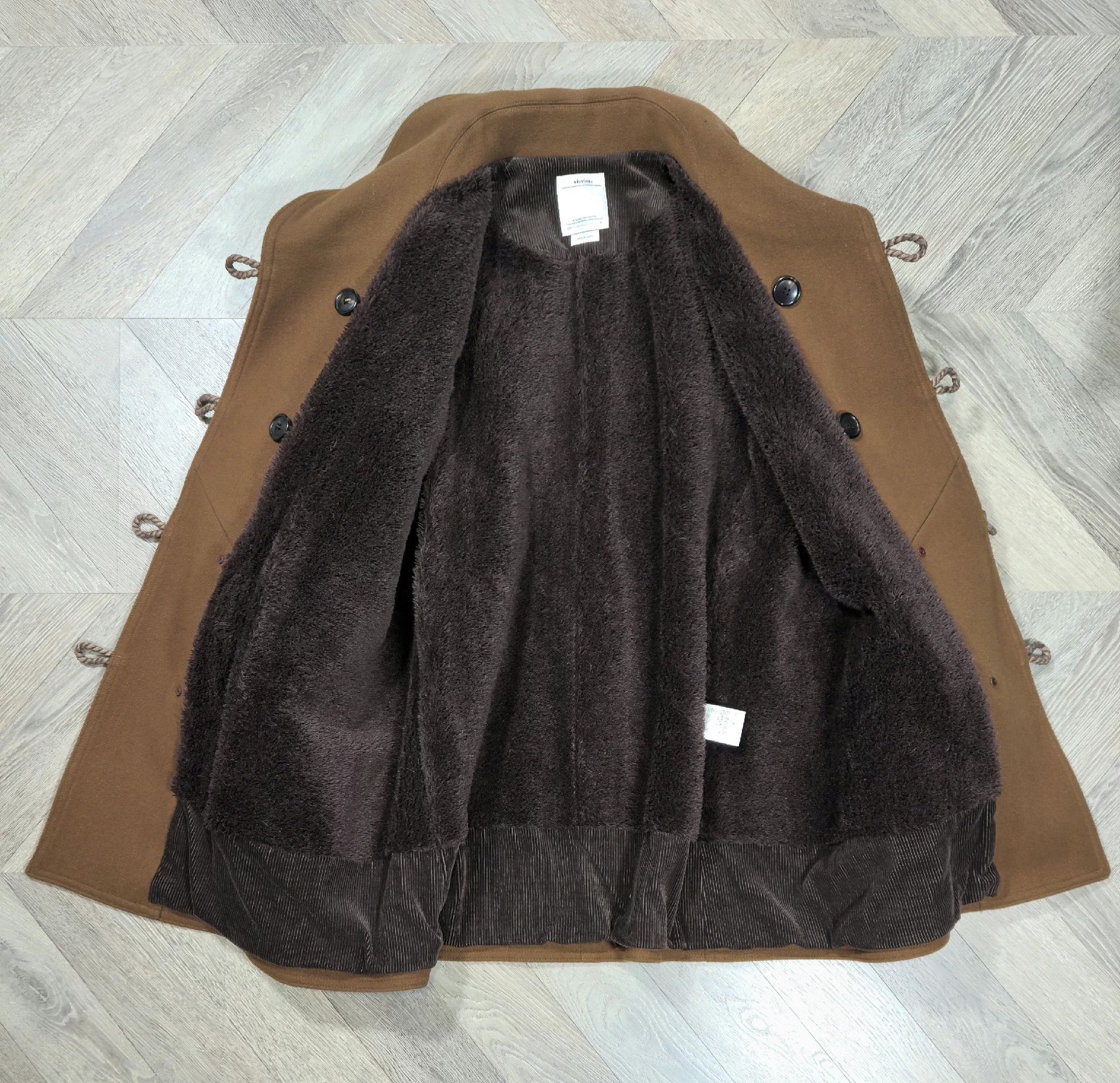 Visvim VISVIM 18AW Mariposa Ranch Coat Alpaca Lining Wool-Linen Melton Size US M / EU 48-50 / 2 - 3 Thumbnail