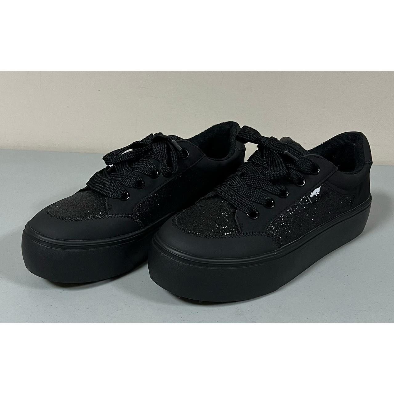 Rocket Dog Flame Glitter Sneakers Trainers Shoes Size 🩶🖤