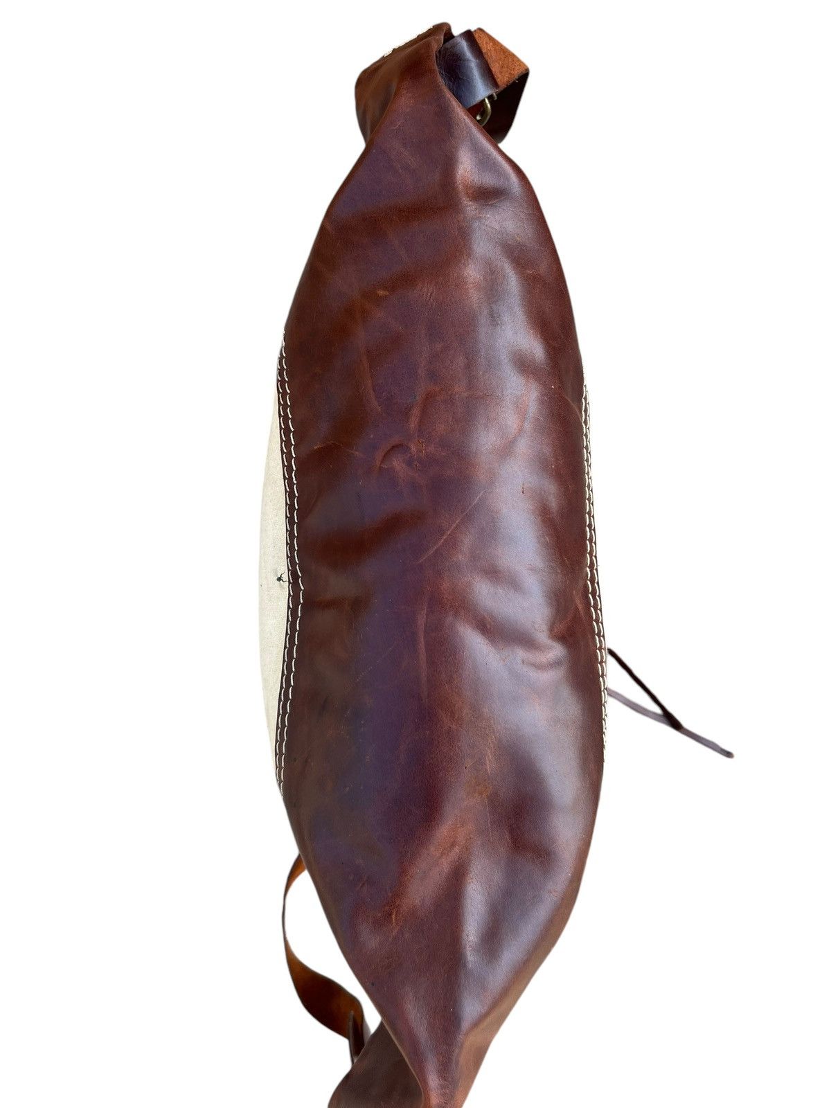 Leather Tideway Japan Muddy Stains Canvas Leather Hybrid Backpack Size ONE SIZE - 17 Thumbnail