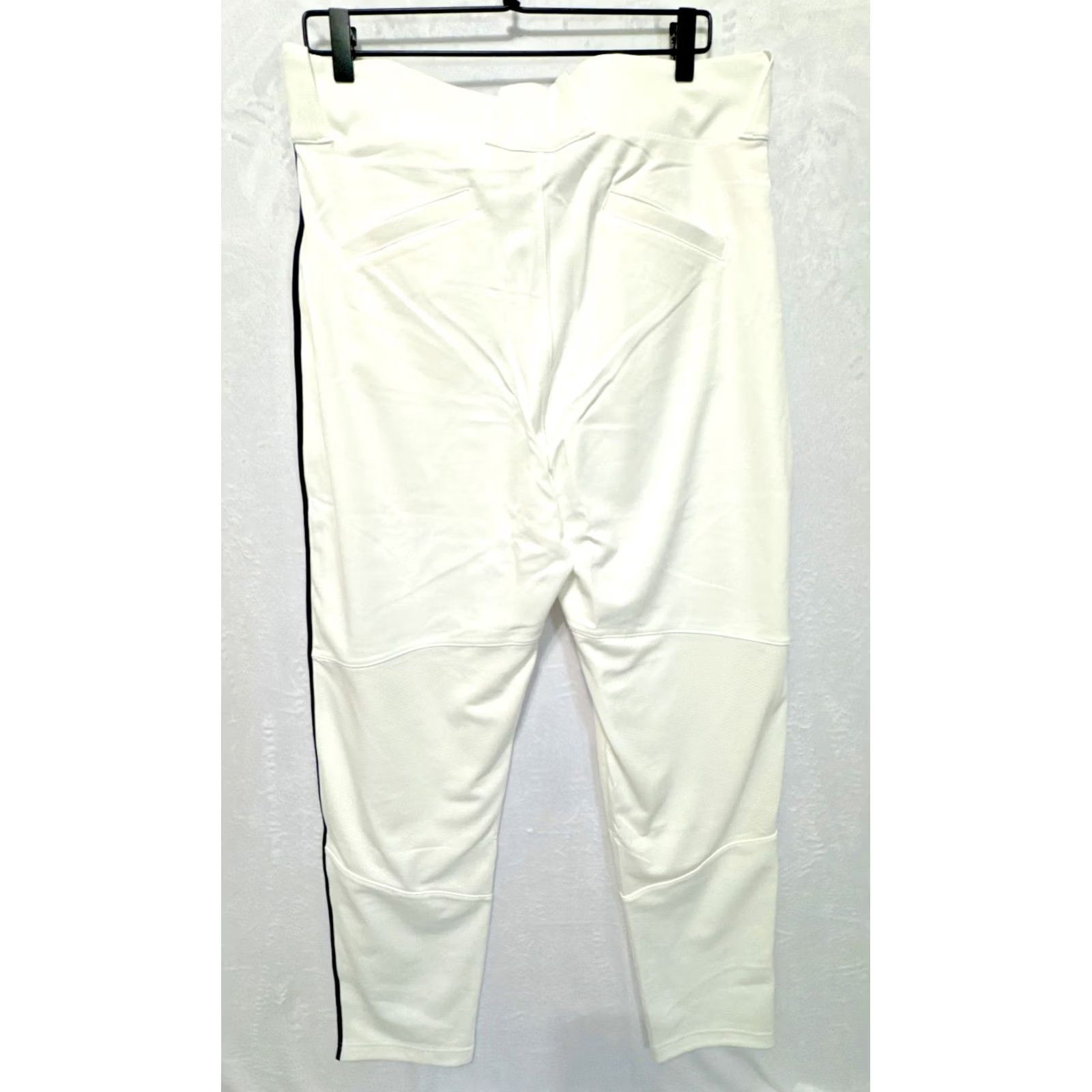 Nike Nike Longball Baseball Practice Pant White Adult Large Mens BQ6435-101 Size US 33 - 3 Thumbnail