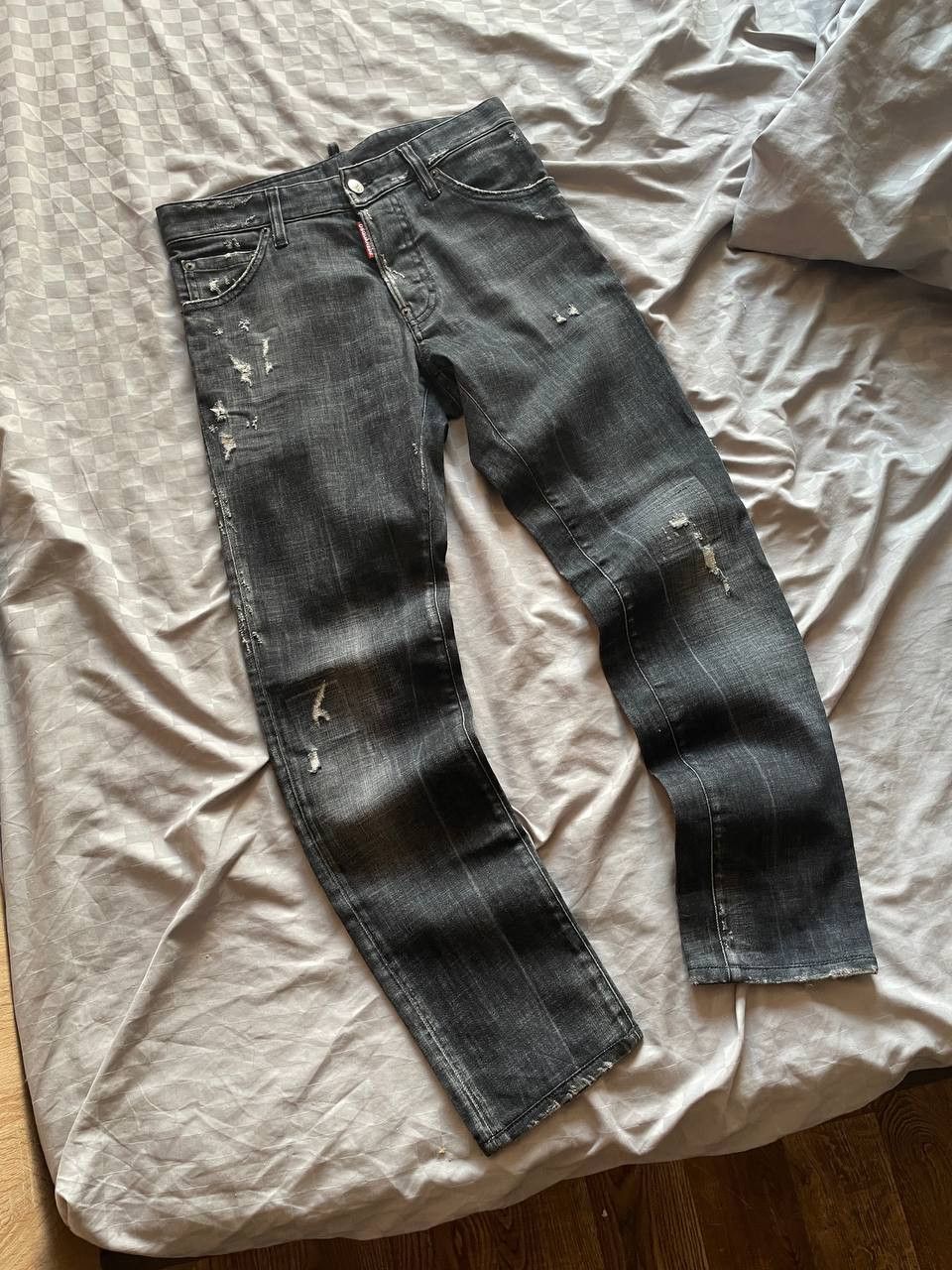 Designer Dsquared Jeans Japaneese Brand Style Size US 30 / EU 46 - 2 Thumbnail