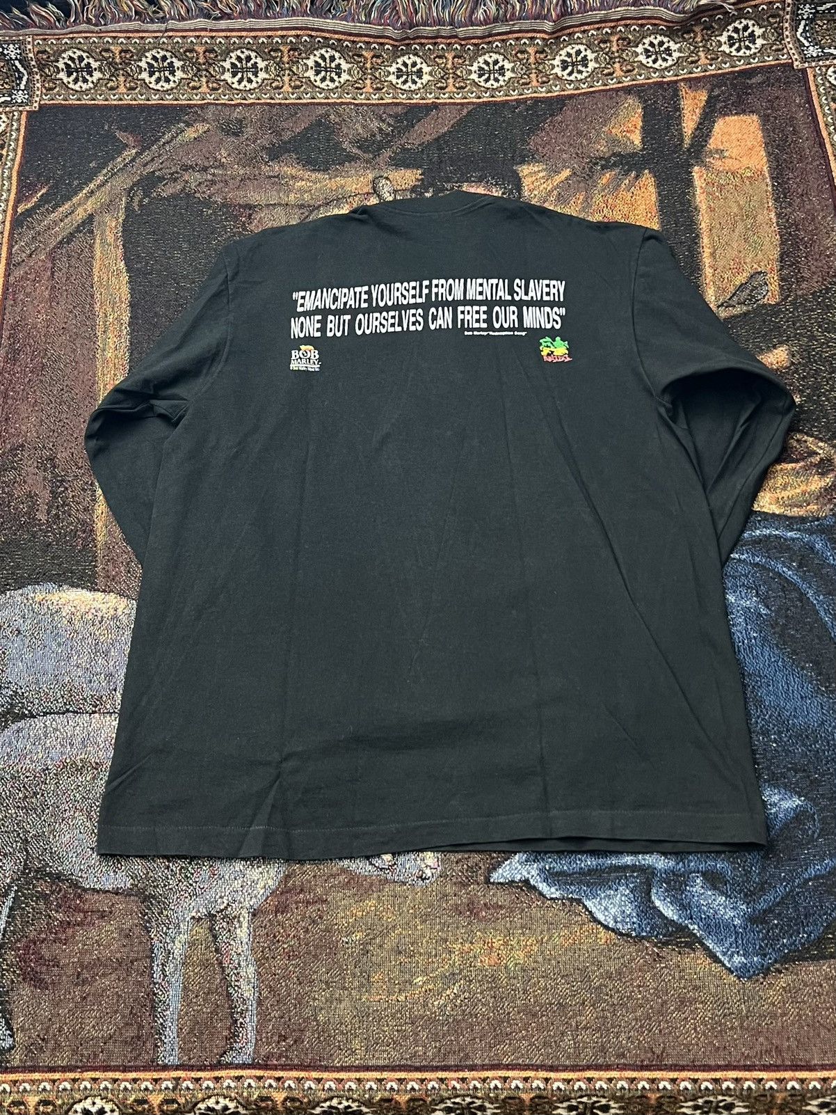 Bob Marley Vintage Bob Marley Redemption Song LS Size US XL / EU 56 / 4 - 4 Thumbnail