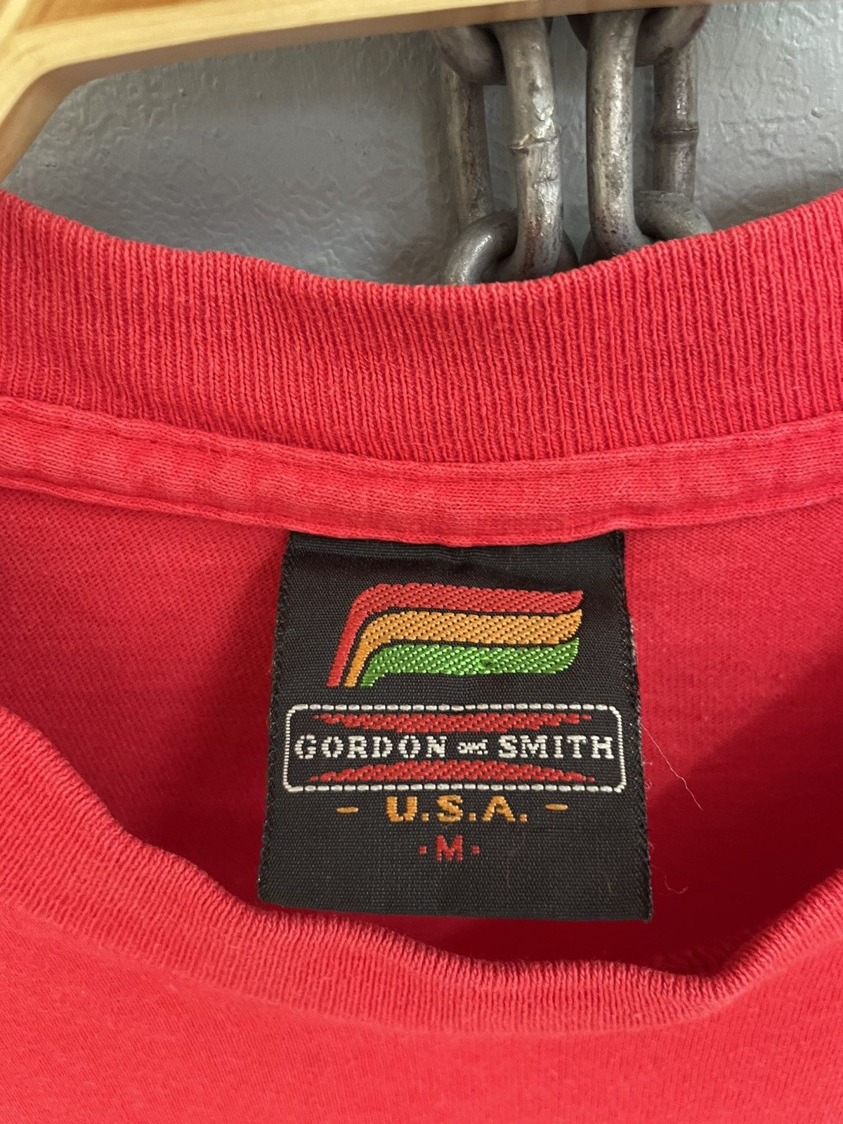 Vintage Vintage 90s Gordon & Smith skateboard streetwear t shirt Size US M / EU 48-50 / 2 - 7 Thumbnail