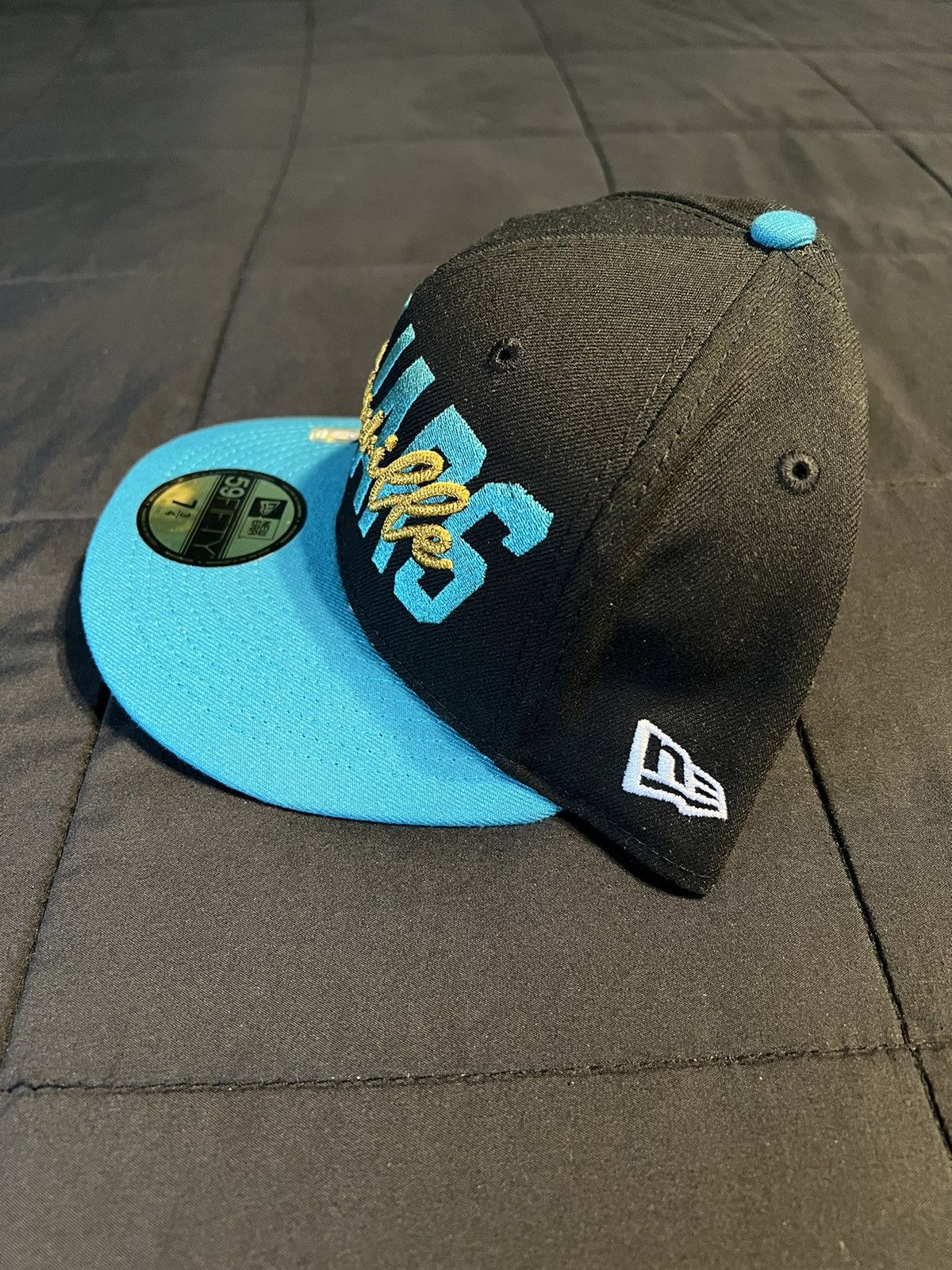 MyFitteds × NFL × New Era Jacksonville Jaguars 2022 NFL Draft Fitted Hat Size ONE SIZE - 3 Thumbnail