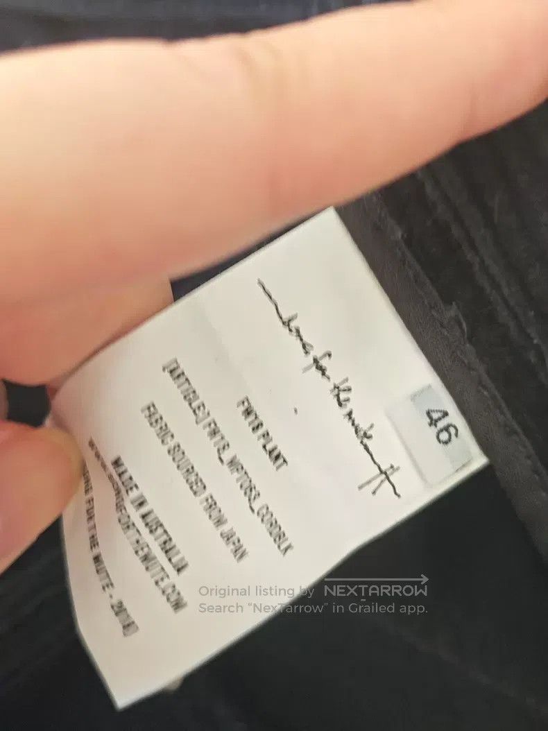 Song For The Mute SONG FOR THE MUTE Corduroy pants for autumn and winter Size US 30 / EU 46 - 3 Thumbnail