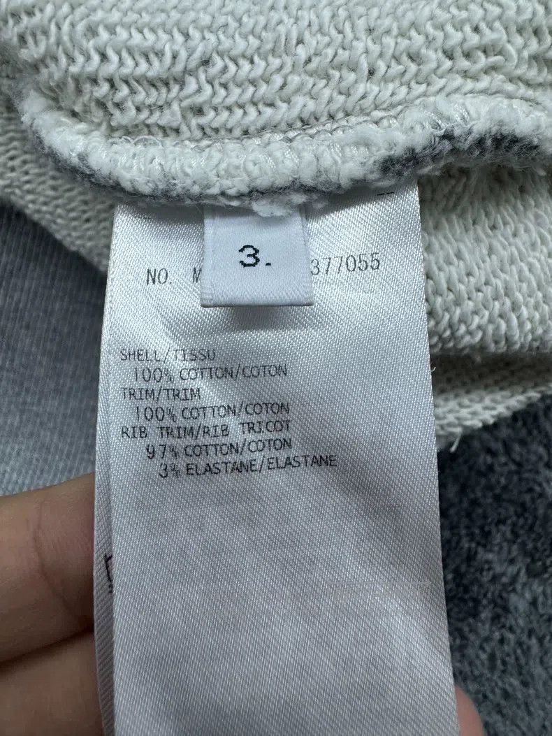 Thom Browne Thom Browne Light gray hoodie Size US L / EU 52-54 / 3 - 6 Thumbnail