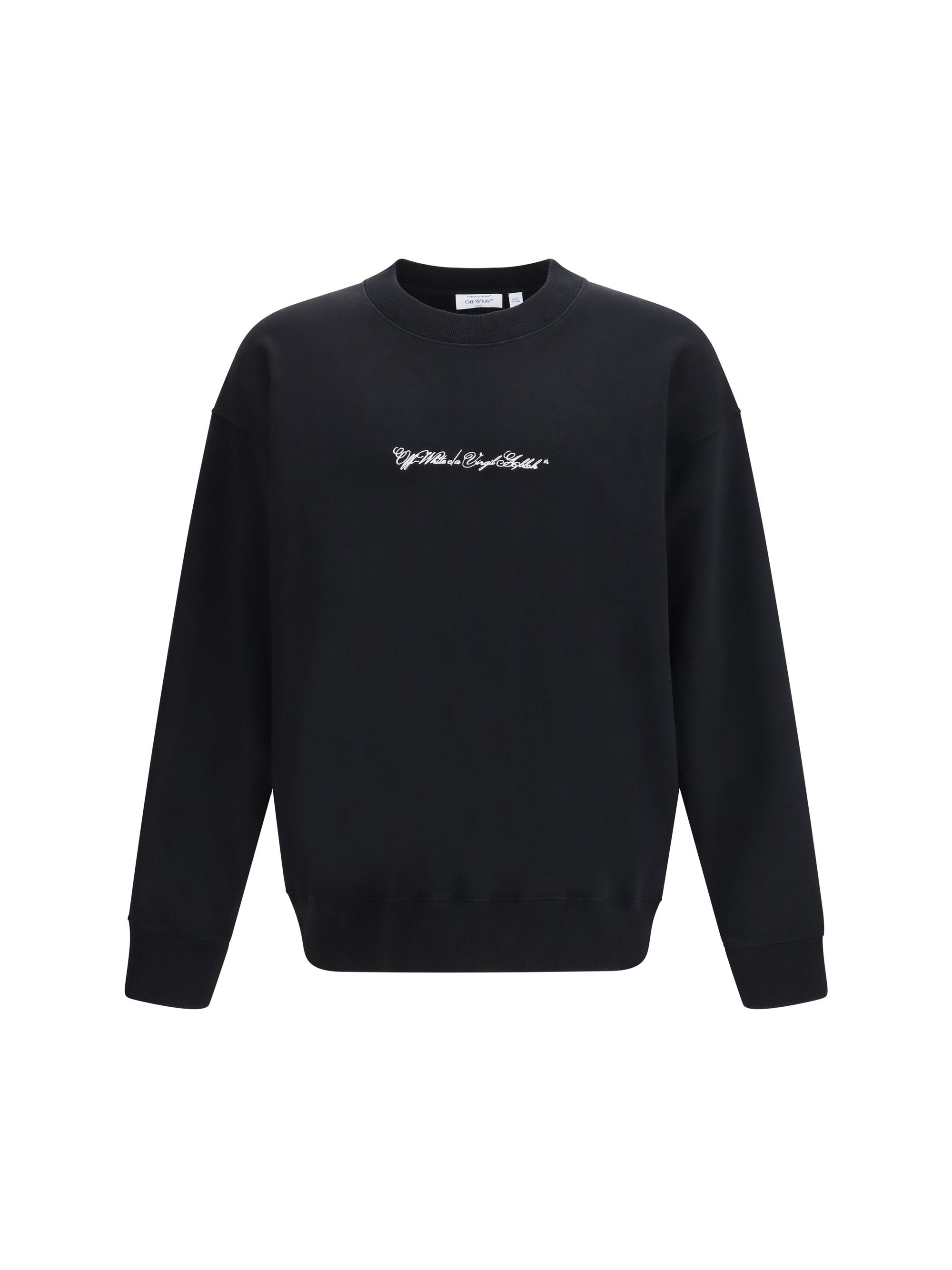 Off-White Script Arrow crewneck Sweatshirt Size US M / EU 48-50 / 2 - 1 Thumbnail