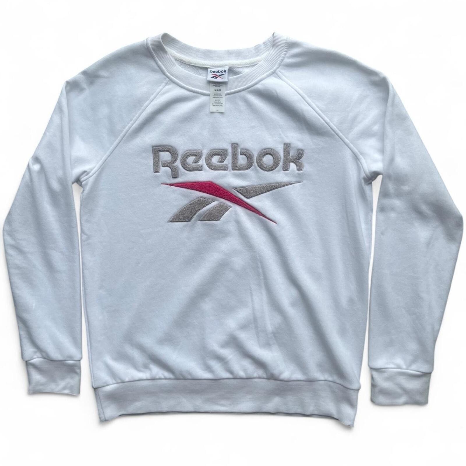 Reebok Reebok Sweater Raised Logo Lettering Pullover Size Medium Size M / US 6-8 / IT 42-44 - 1 Thumbnail