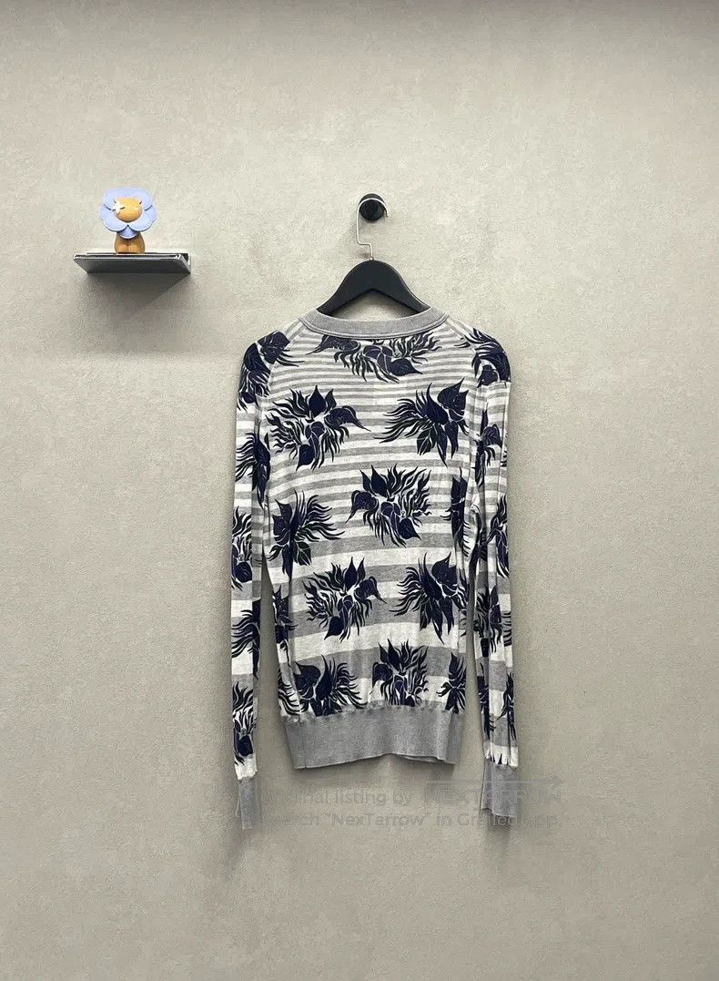 Louis Vuitton Louis Vuitton Striped floral sweater Size US S / EU 44-46 / 1 - 2 Thumbnail