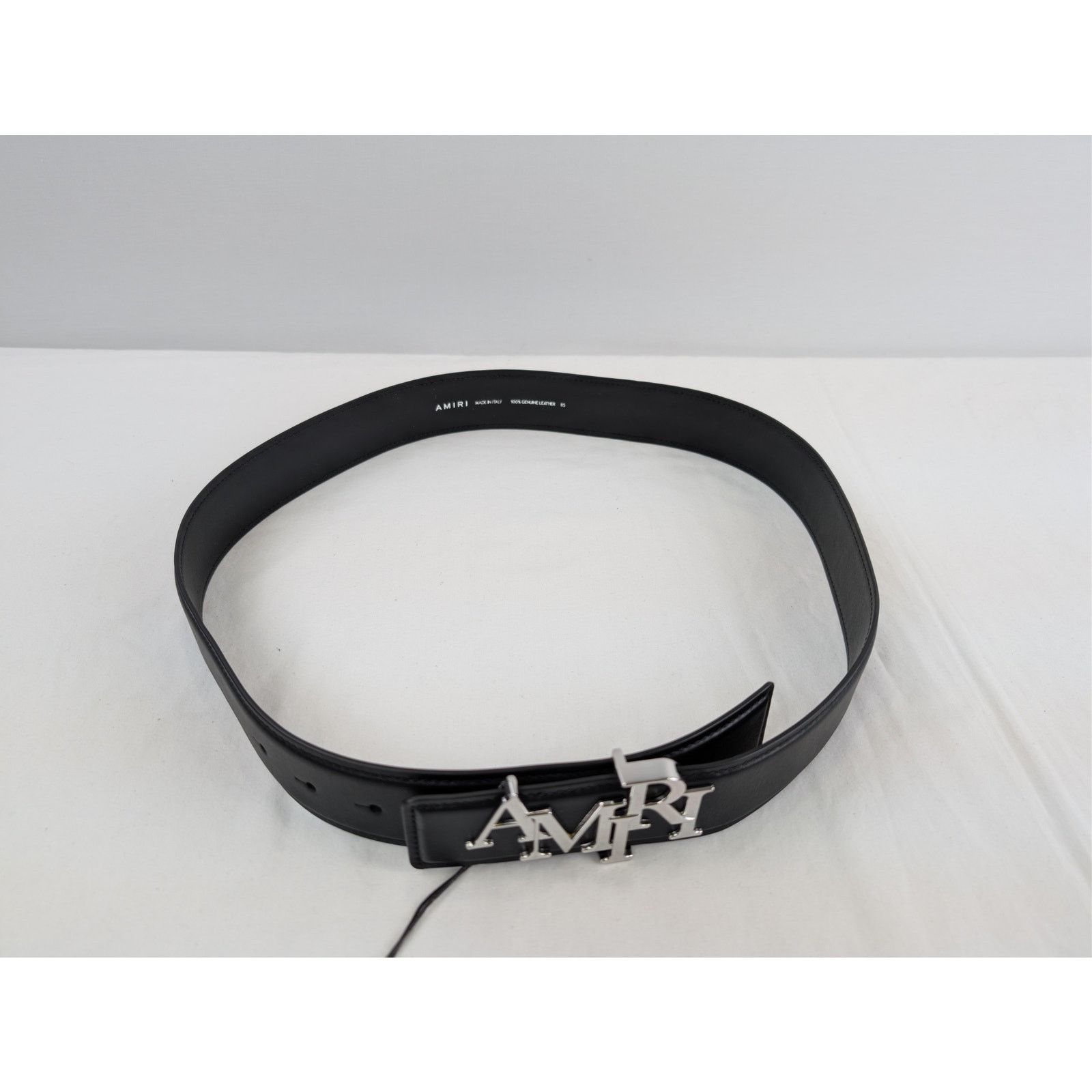 Amiri o1rshd1 Size: 85cm / 4cm Amiri Staggered Belt in Black Size 34 - 8 Thumbnail
