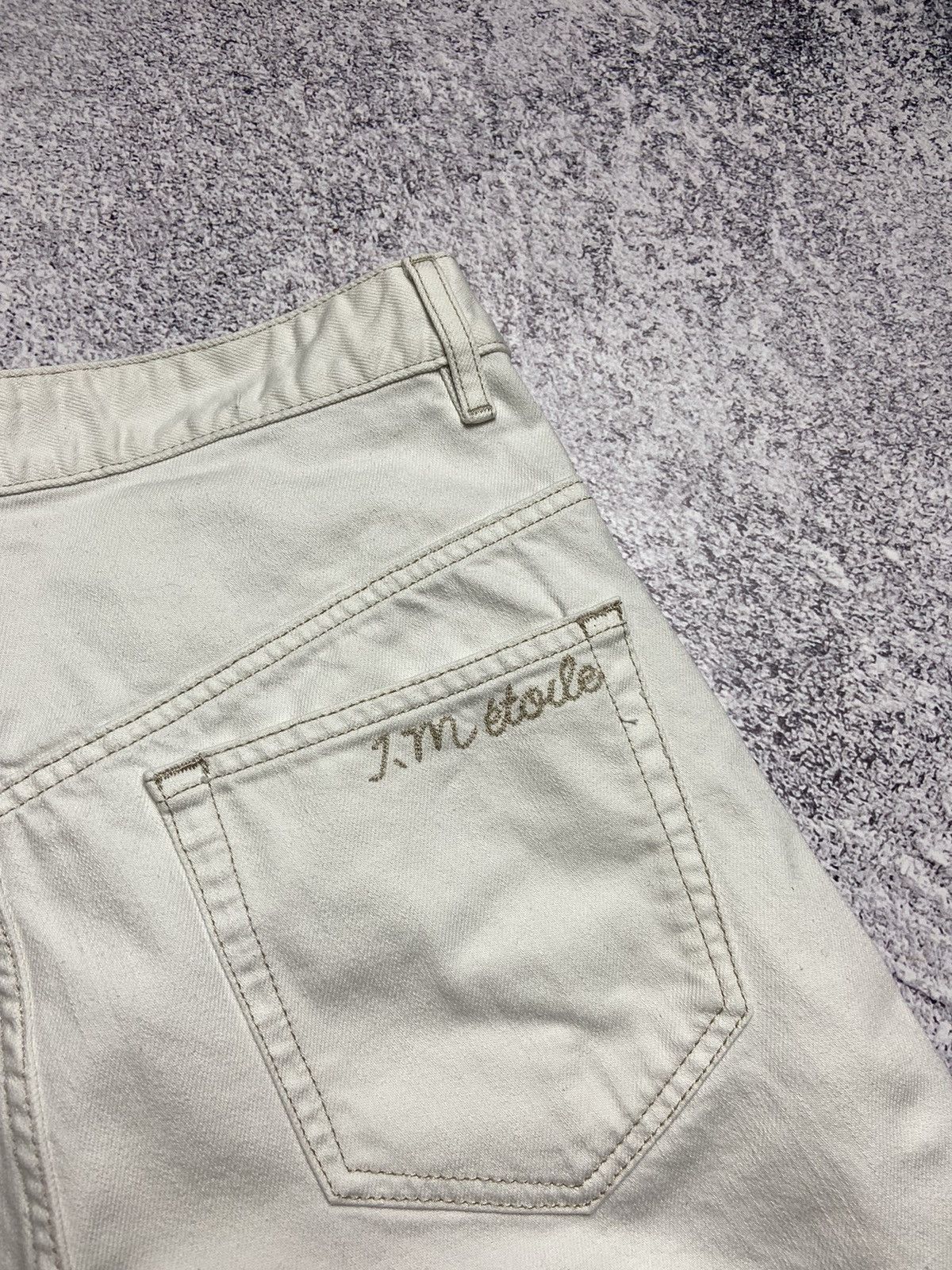 Designer × Isabel Marant Etoile Isabel Marant Etoile Jeans Women’s White Denim Pants Design Size 27" / US 4 / IT 40 - 19 Thumbnail
