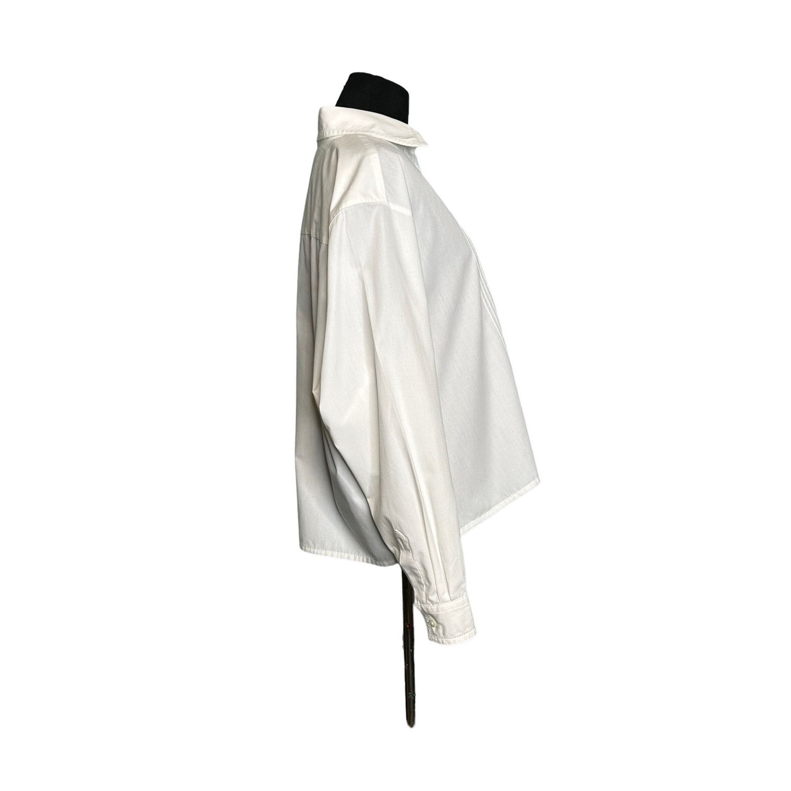 Jos. A. Bank JoS A Banks white button blouse size 14 Size XL / US 12-14 / IT 48-50 - 7 Thumbnail