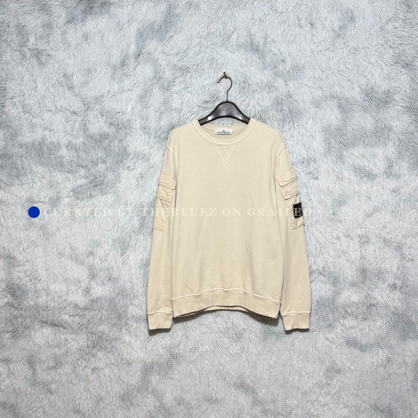 Stone Island Stone Island Crewneck Sweatshirt W/Arm Pocket Size US S / EU 44-46 / 1 - 1 Thumbnail