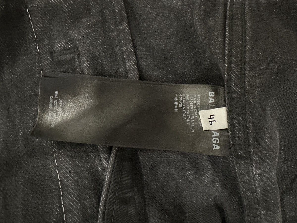 Balenciaga Balenciaga Mastercard Logo Denim Jacket Size US M / EU 48-50 / 2 - 7 Thumbnail